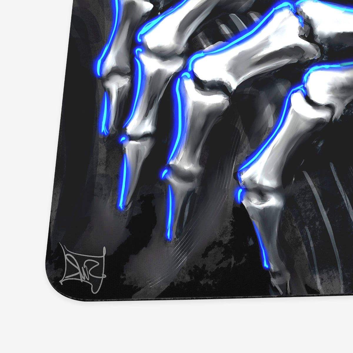 The Skeleton Reaper Playmat - Premium Playmat from Inked Gaming - Just $34.99! Shop now at Game Crave Tournament Store