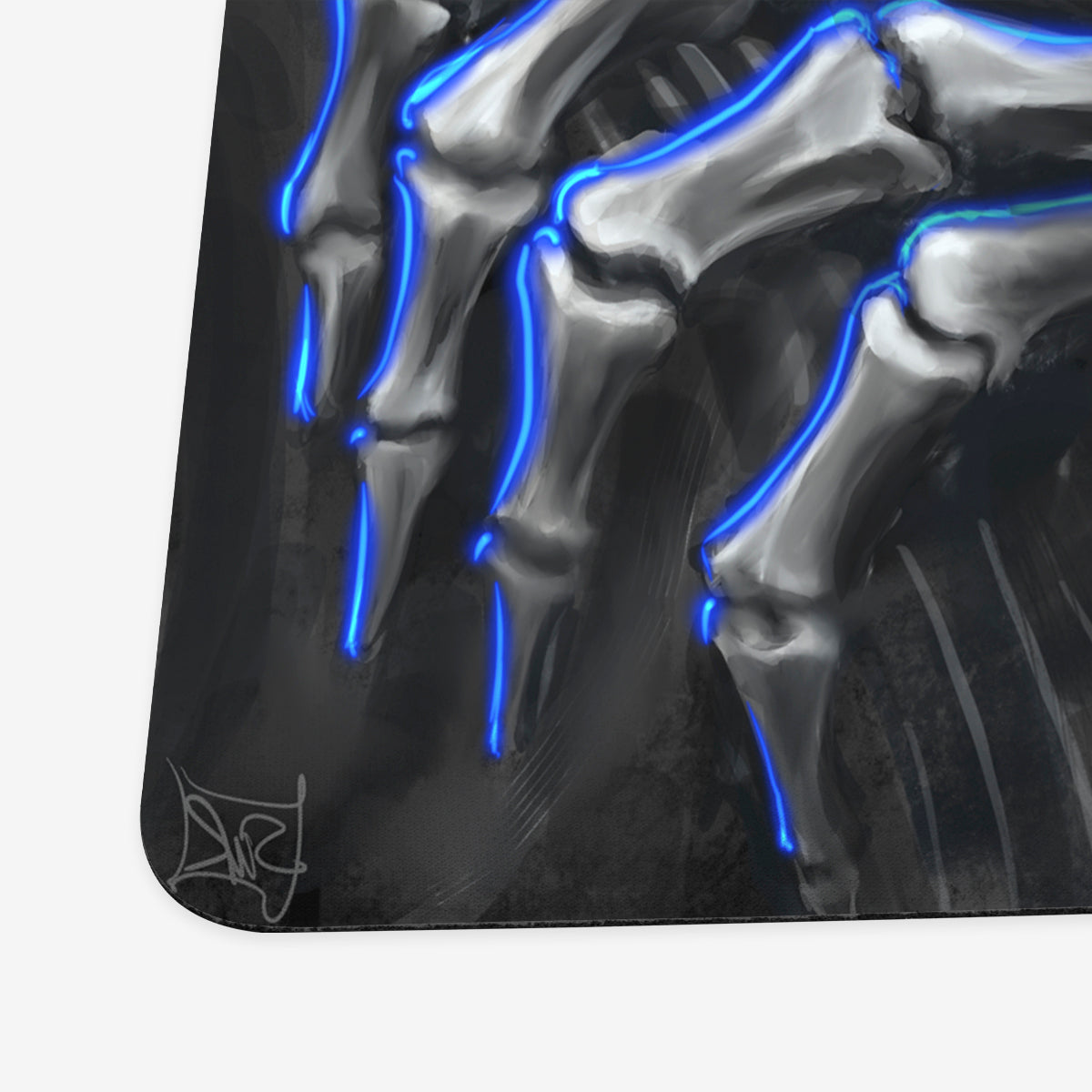 The Skeleton Reaper Playmat - Premium Playmat from Inked Gaming - Just $34.99! Shop now at Game Crave Tournament Store