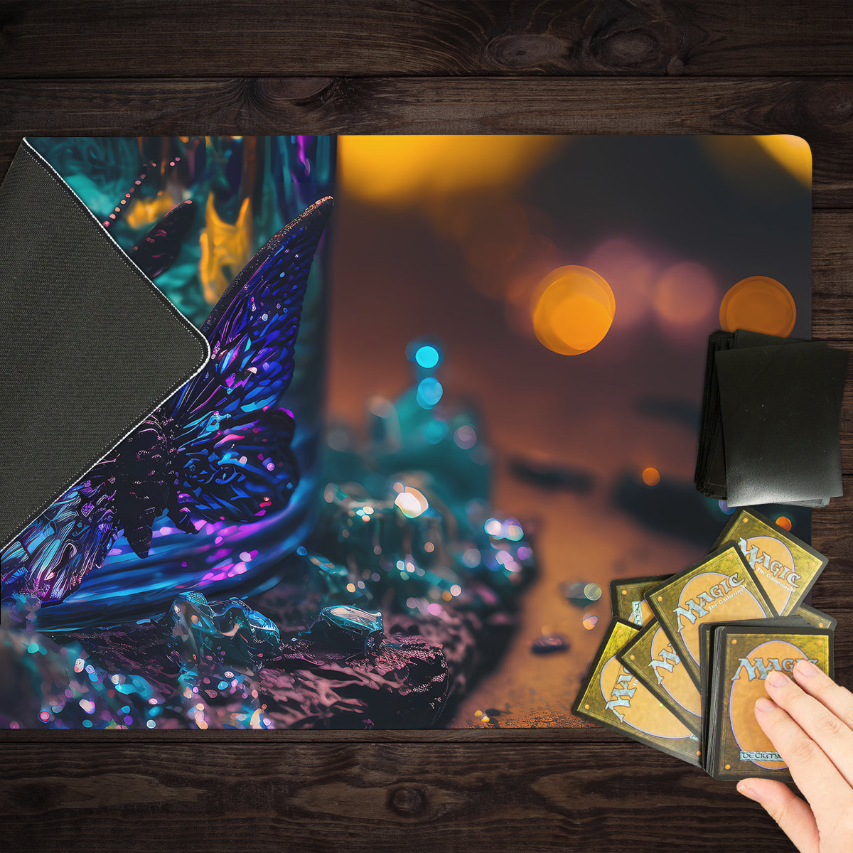Sparkling Magic Playmat - Premium Playmat from Inked Gaming - Just $34.99! Shop now at Game Crave Tournament Store