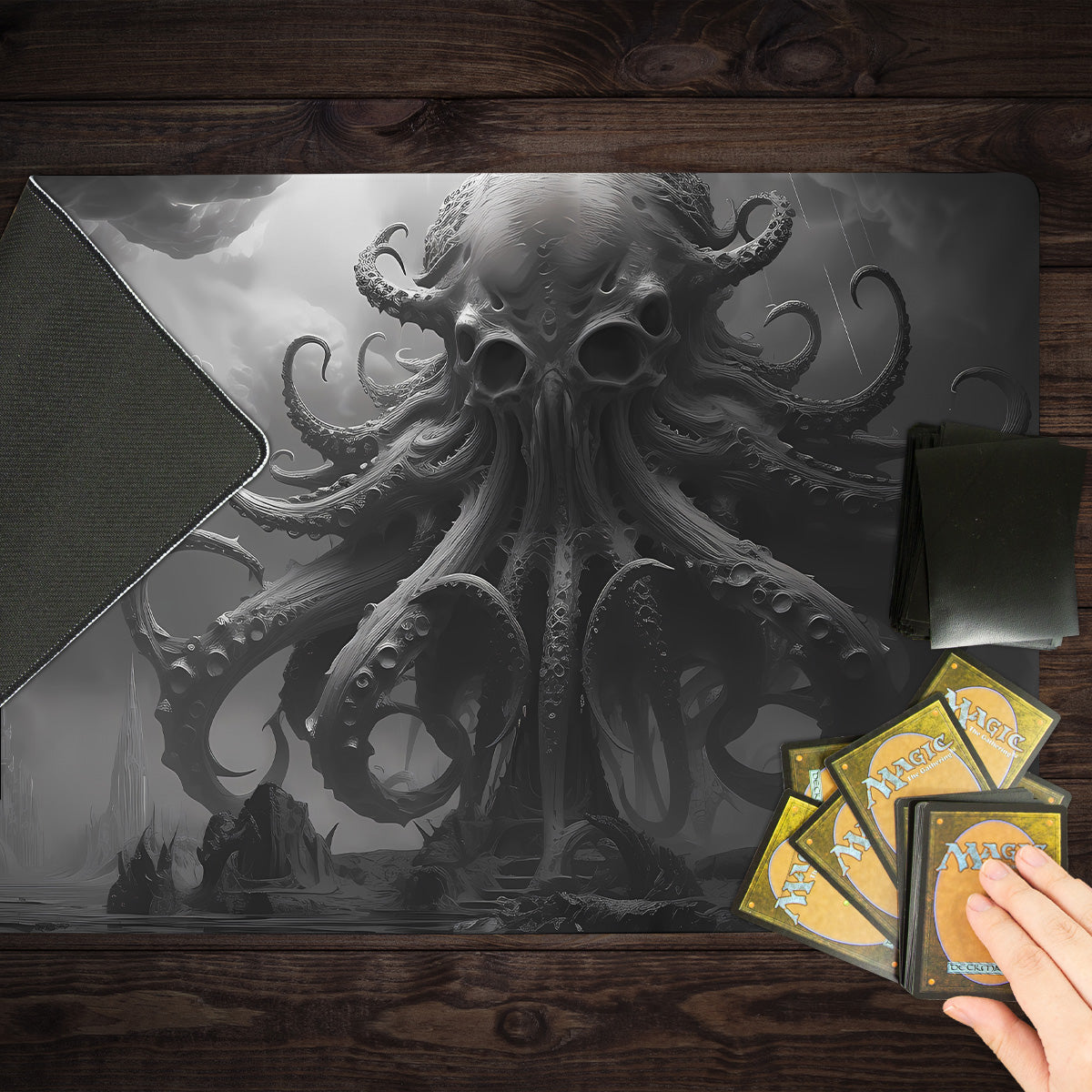Squid God Playmat - Premium Playmat from Inked Gaming - Just $34.99! Shop now at Game Crave Tournament Store