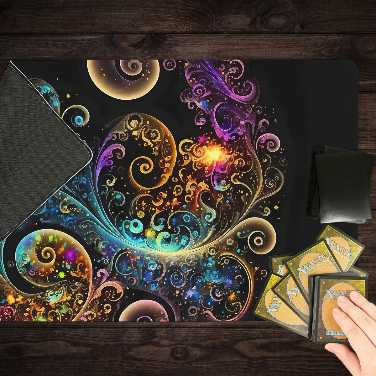 Swirling Rhapsody Playmat - Premium Playmat from Inked Gaming - Just $34.99! Shop now at Game Crave Tournament Store