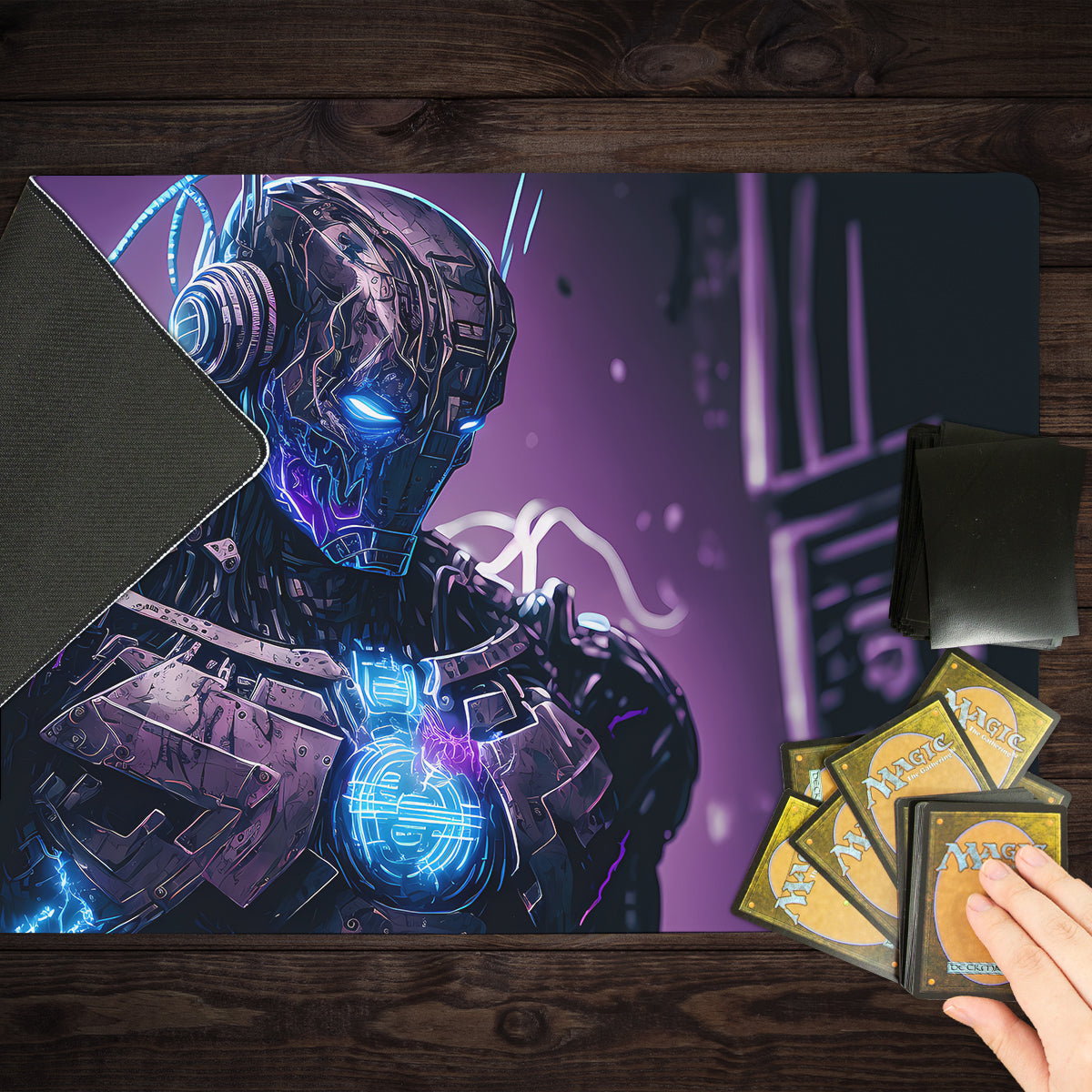 Techno Titan Playmat - Premium Playmat from Inked Gaming - Just $34.99! Shop now at Game Crave Tournament Store