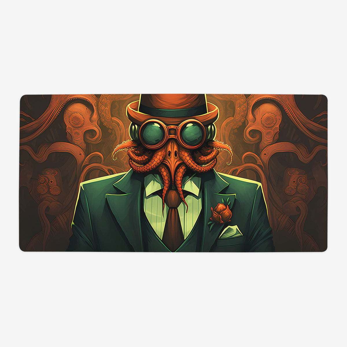 The Dapper Dread Playmat - Premium Playmat from Inked Gaming - Just $34.99! Shop now at Game Crave Tournament Store