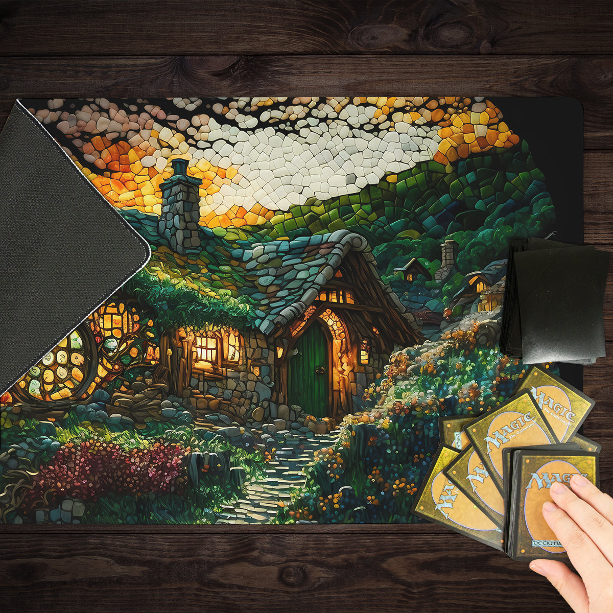 The Hill's Secret Playmat - Premium Playmat from Inked Gaming - Just $34.99! Shop now at Game Crave Tournament Store