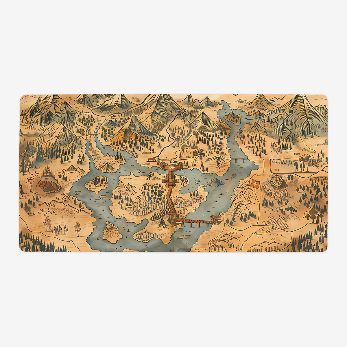 Tir'Anor Playmat - Premium Playmat from Inked Gaming - Just $34.99! Shop now at Game Crave Tournament Store