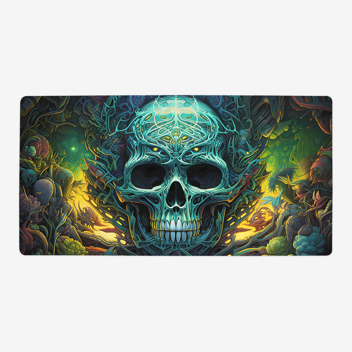 Transcendent Skull Playmat - Premium Playmat from Inked Gaming - Just $34.99! Shop now at Game Crave Tournament Store