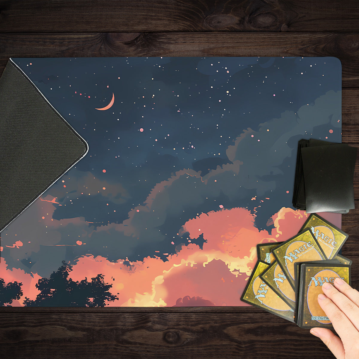 Whimsical Nightfall Playmat - Premium Playmat from Inked Gaming - Just $34.99! Shop now at Game Crave Tournament Store