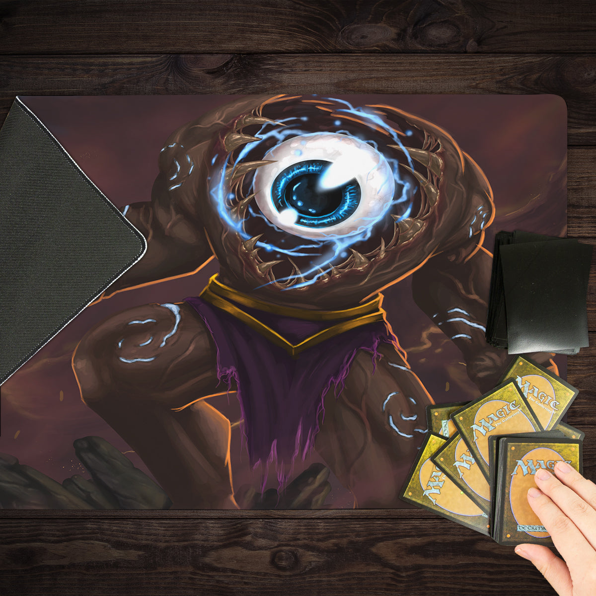 Wrath of the Cyclops Playmat - Premium Playmat from Inked Gaming - Just $34.99! Shop now at Game Crave Tournament Store