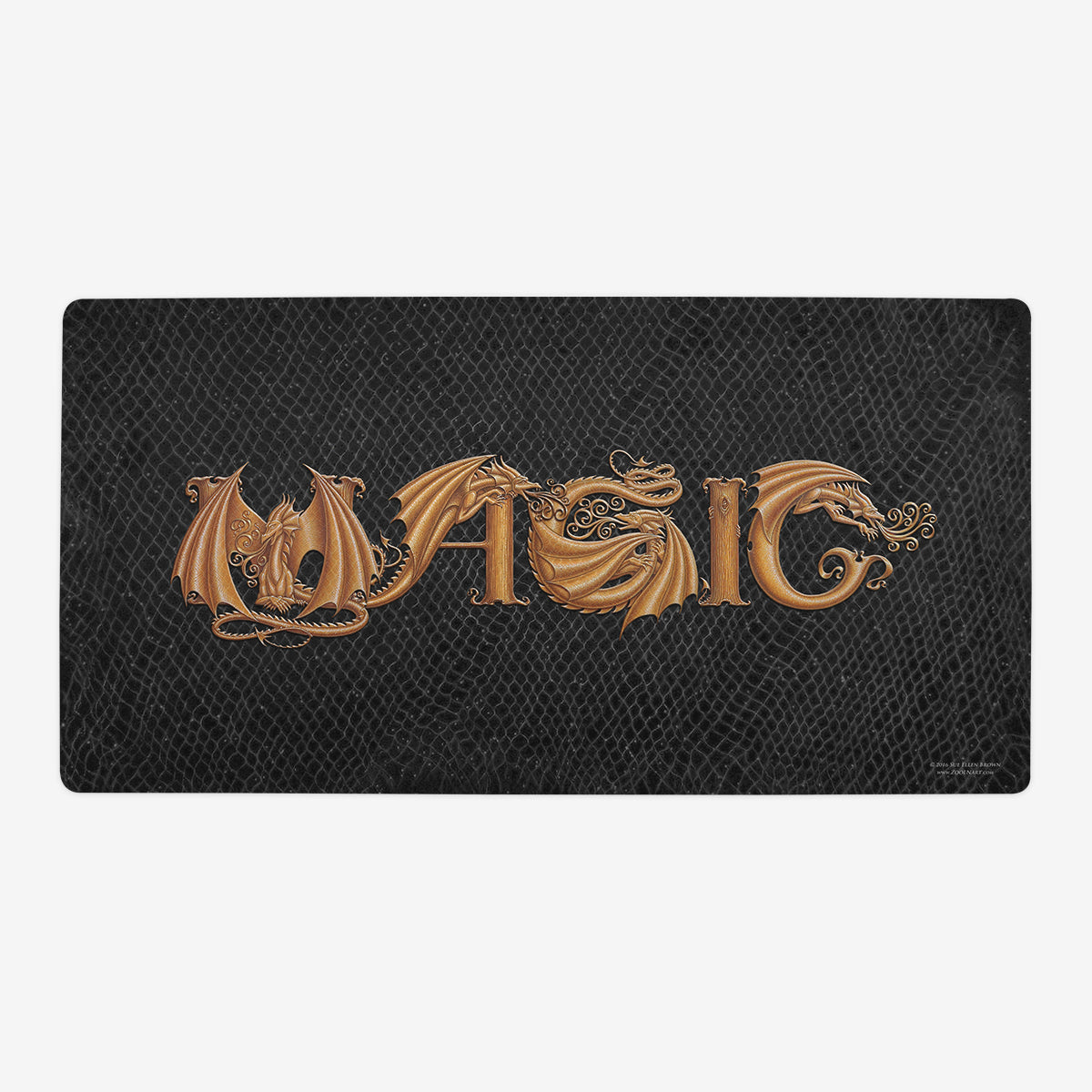 ZooLN Dragonskin Magic Playmat - Premium Playmat from Inked Gaming - Just $34.99! Shop now at Game Crave Tournament Store