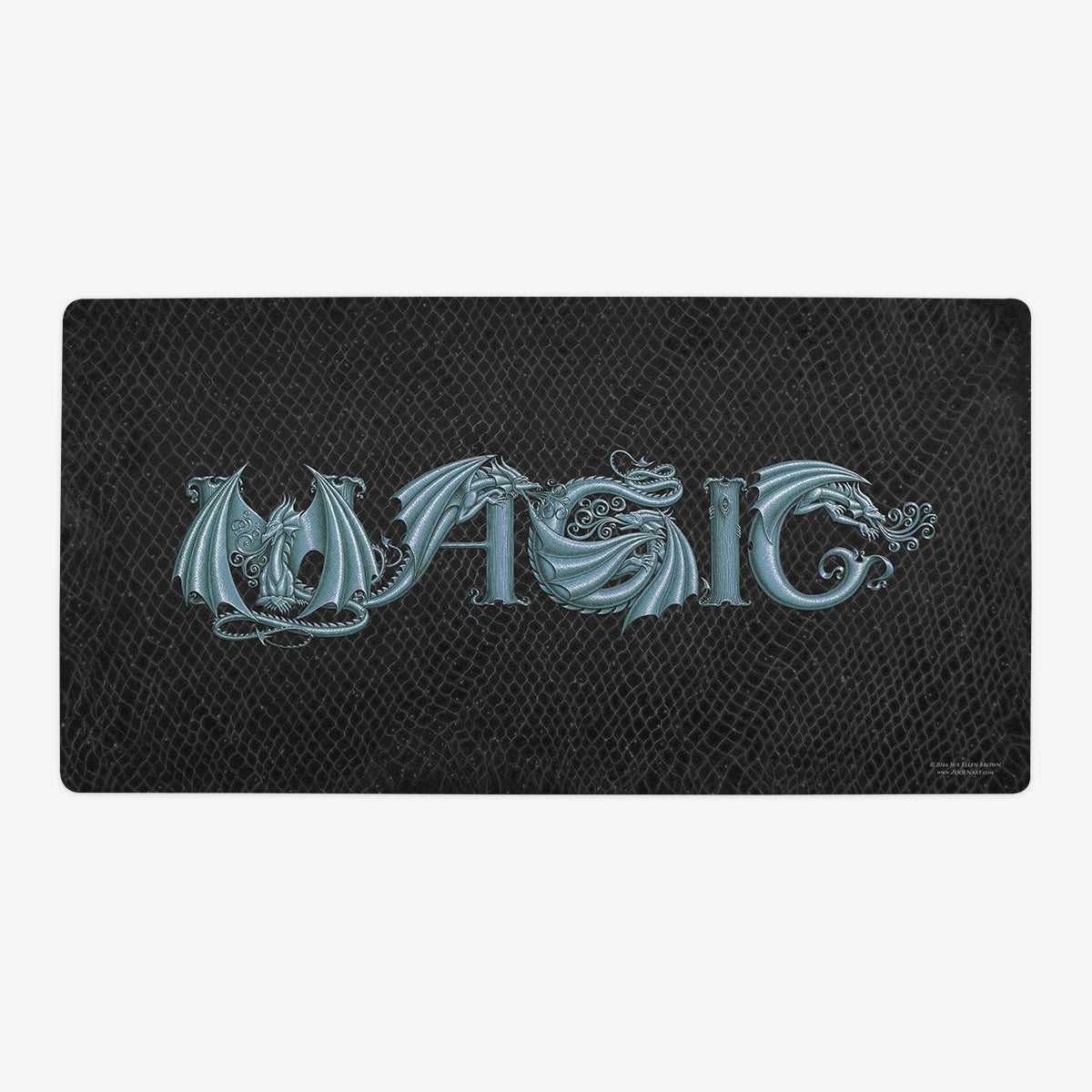 ZooLN Dragonskin Magic Playmat - Premium Playmat from Inked Gaming - Just $34.99! Shop now at Game Crave Tournament Store