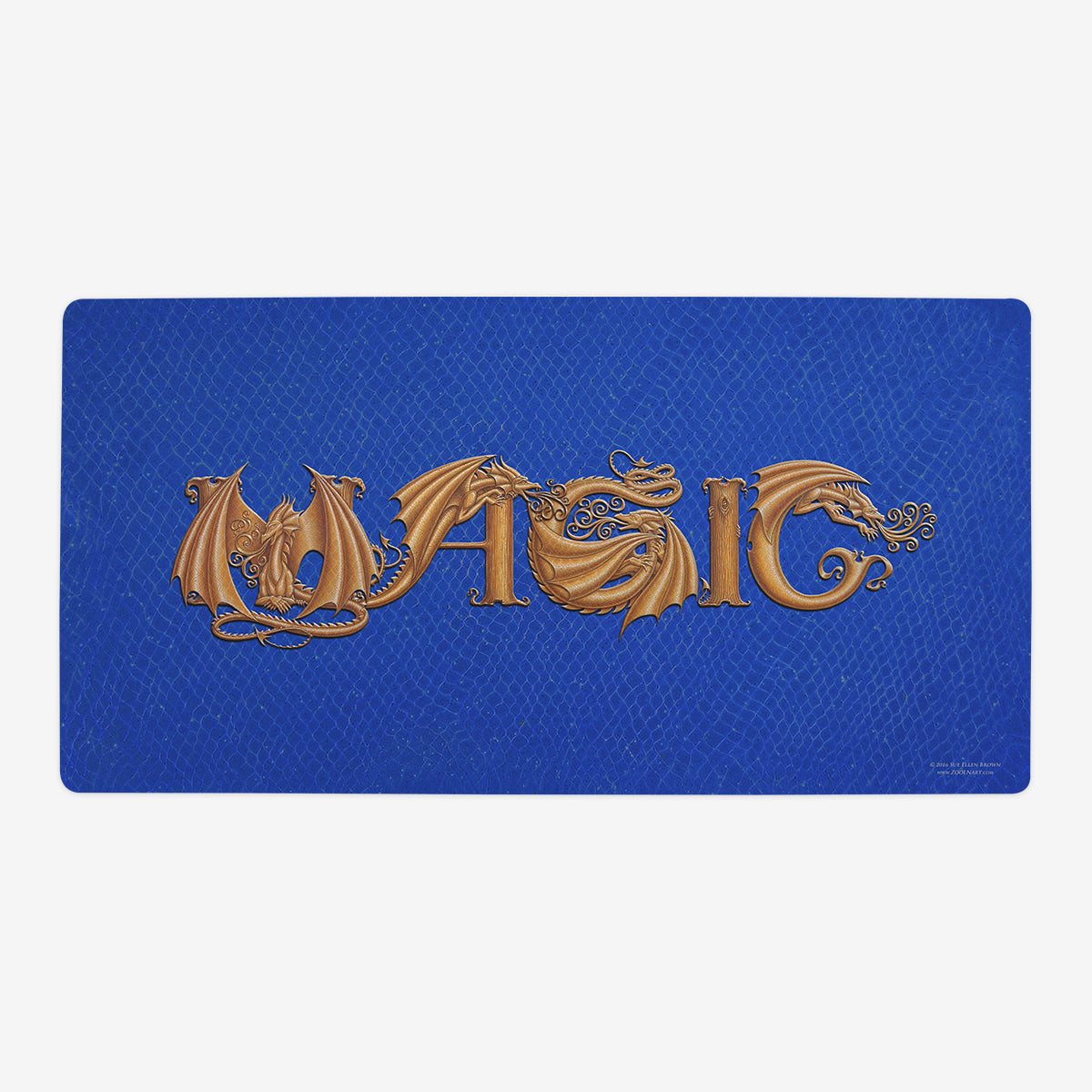 ZooLN Dragonskin Magic Playmat - Premium Playmat from Inked Gaming - Just $34.99! Shop now at Game Crave Tournament Store