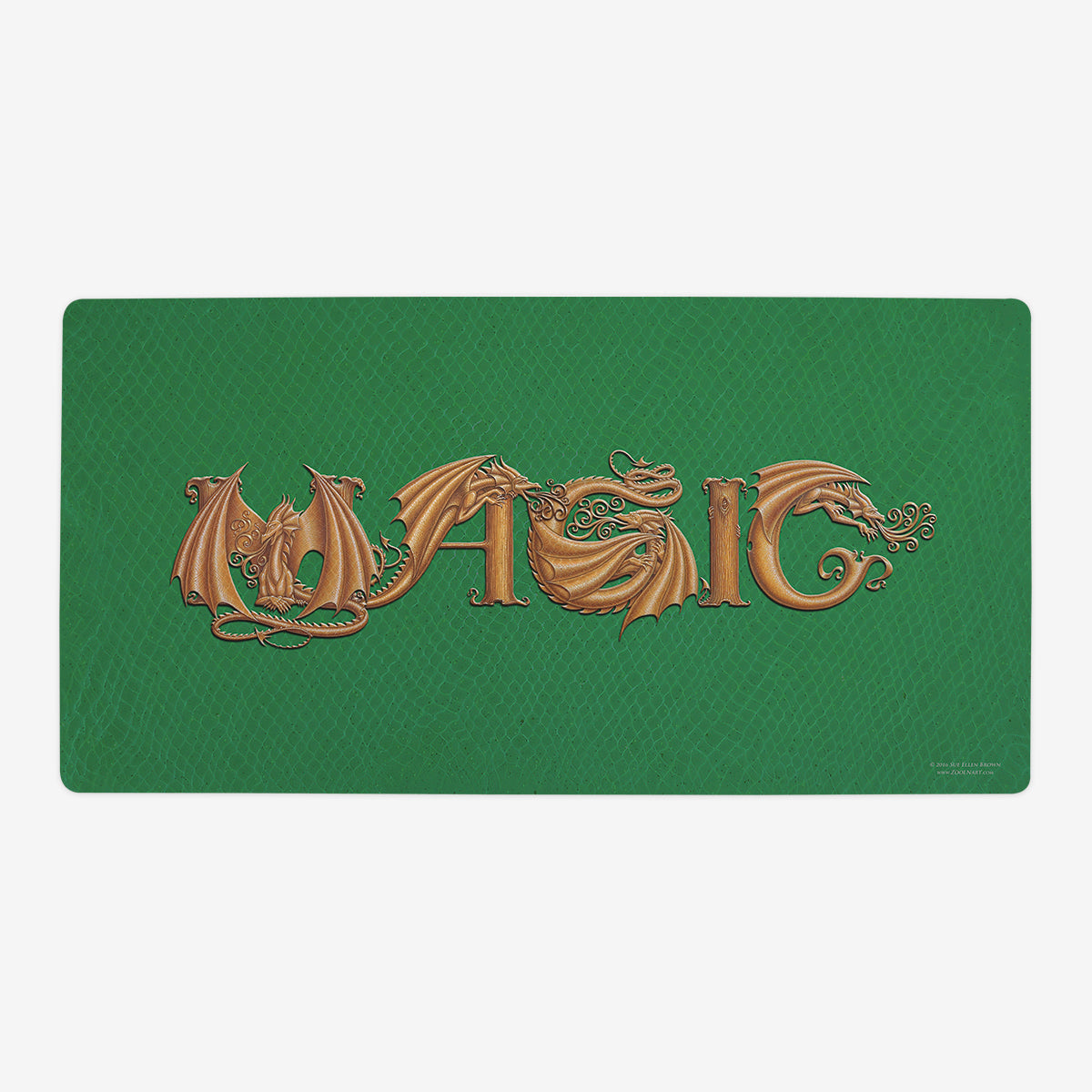 ZooLN Dragonskin Magic Playmat - Premium Playmat from Inked Gaming - Just $34.99! Shop now at Game Crave Tournament Store