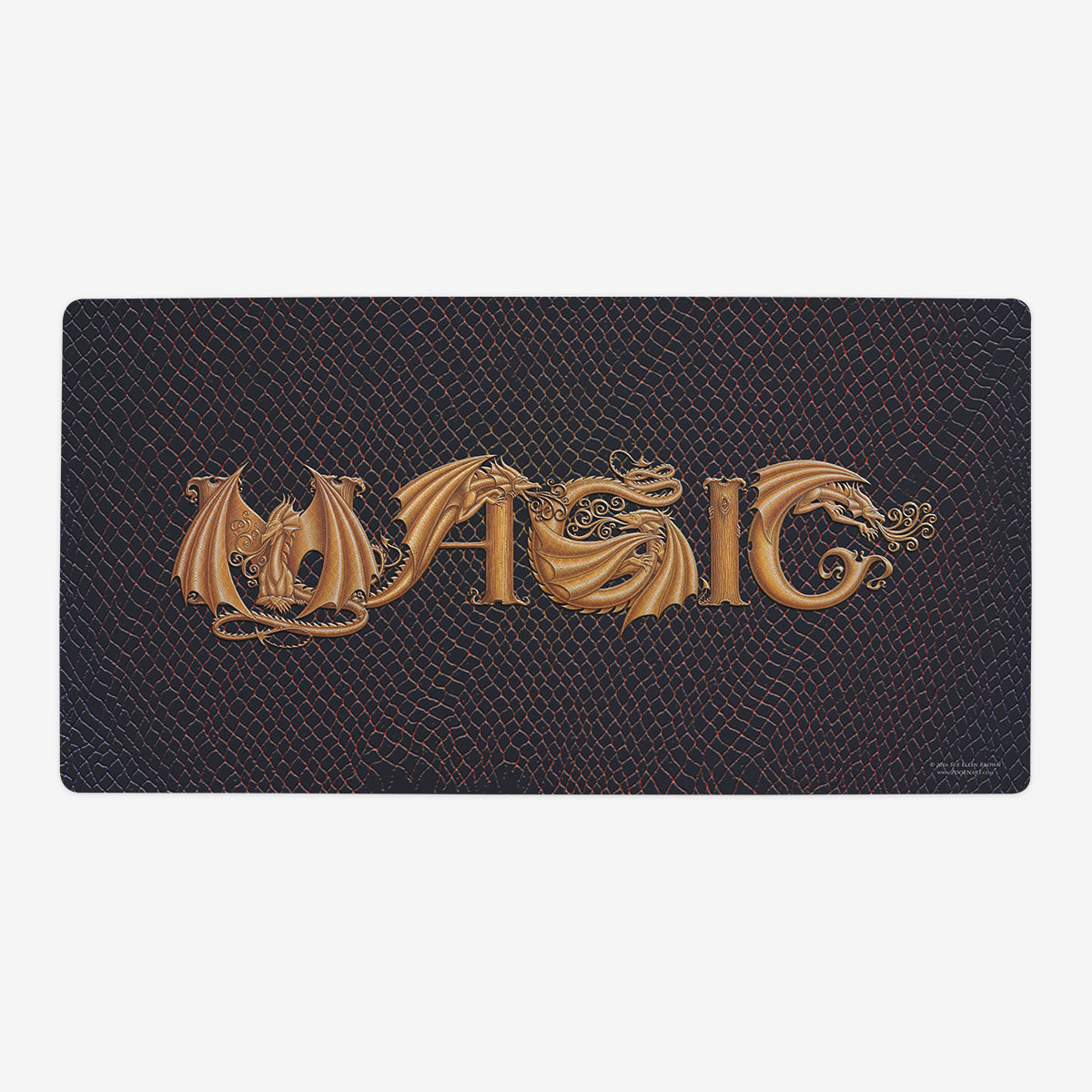 ZooLN Dragonskin Magic Playmat - Premium Playmat from Inked Gaming - Just $34.99! Shop now at Game Crave Tournament Store