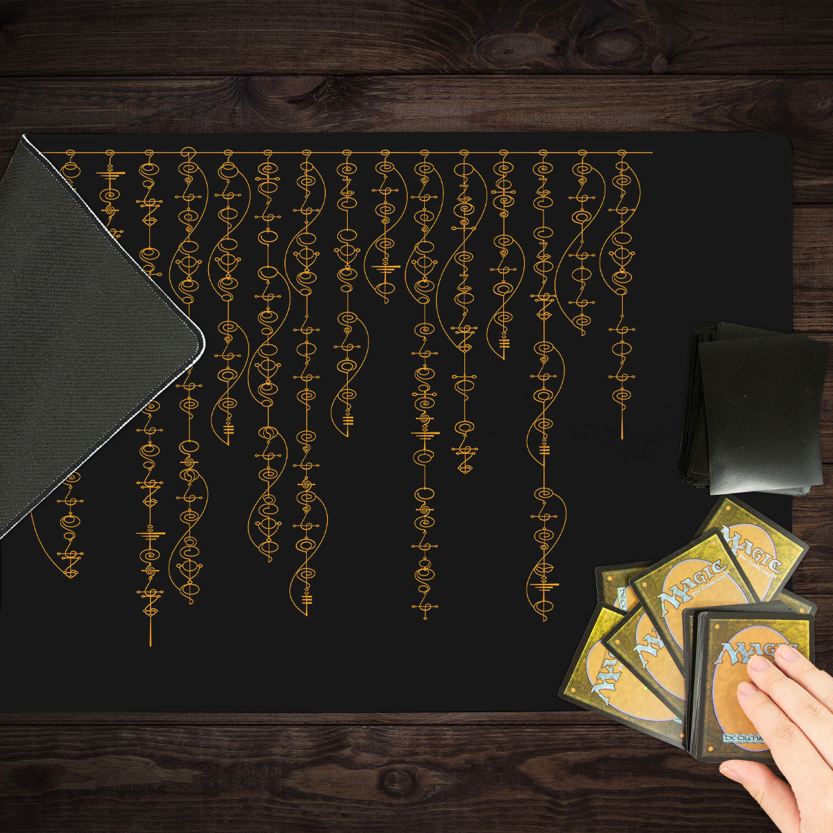 Vulcan Calligraphy Playmat - Premium Playmat from Inked Gaming - Just $34.99! Shop now at Game Crave Tournament Store