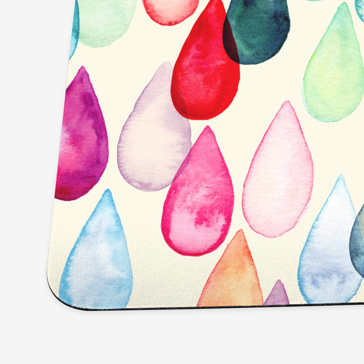 Watercolour Rainbow Drops Playmat - Premium Desk Mat from Inked Gaming - Just $34.99! Shop now at Game Crave Tournament Store