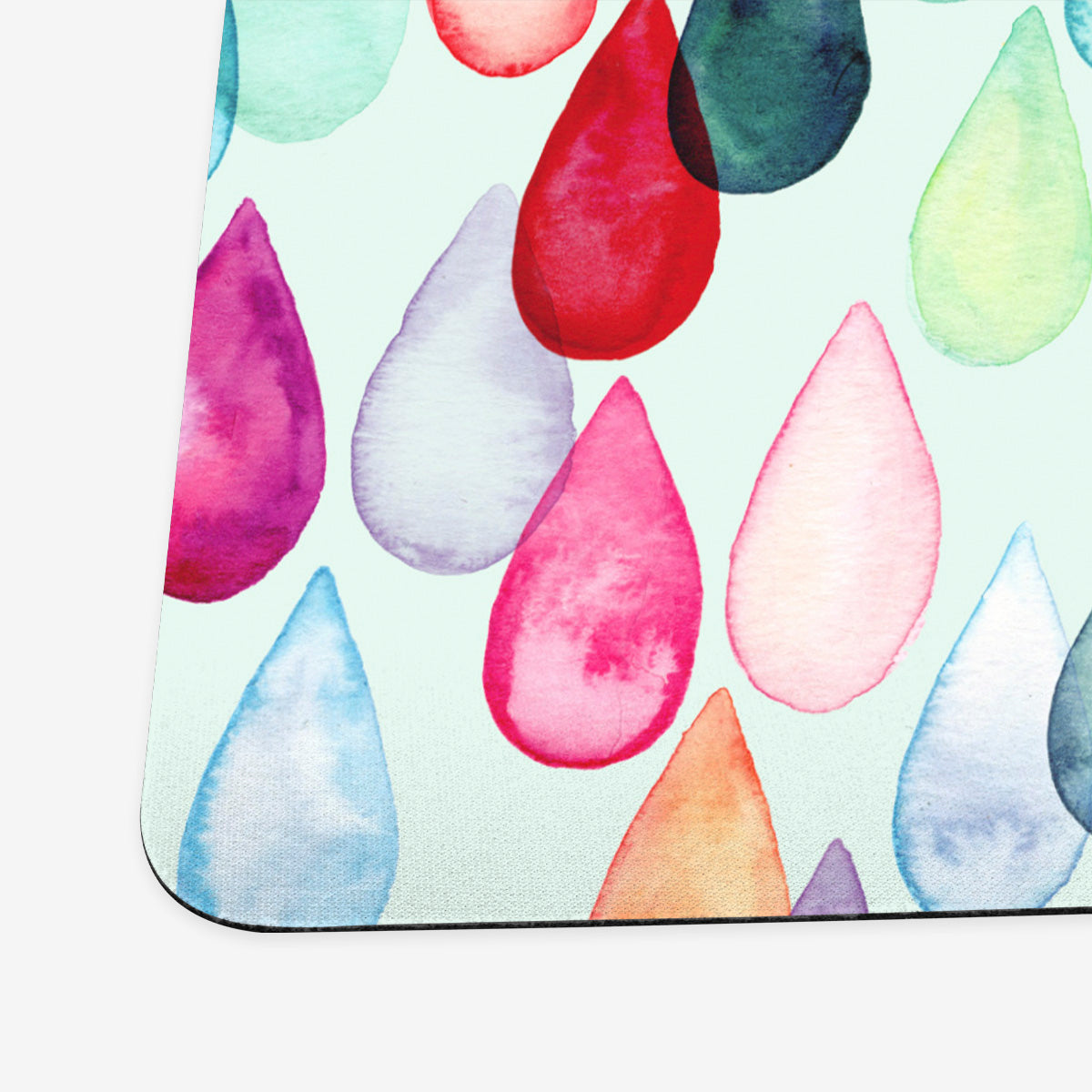 Watercolour Rainbow Drops Playmat - Premium Desk Mat from Inked Gaming - Just $34.99! Shop now at Game Crave Tournament Store