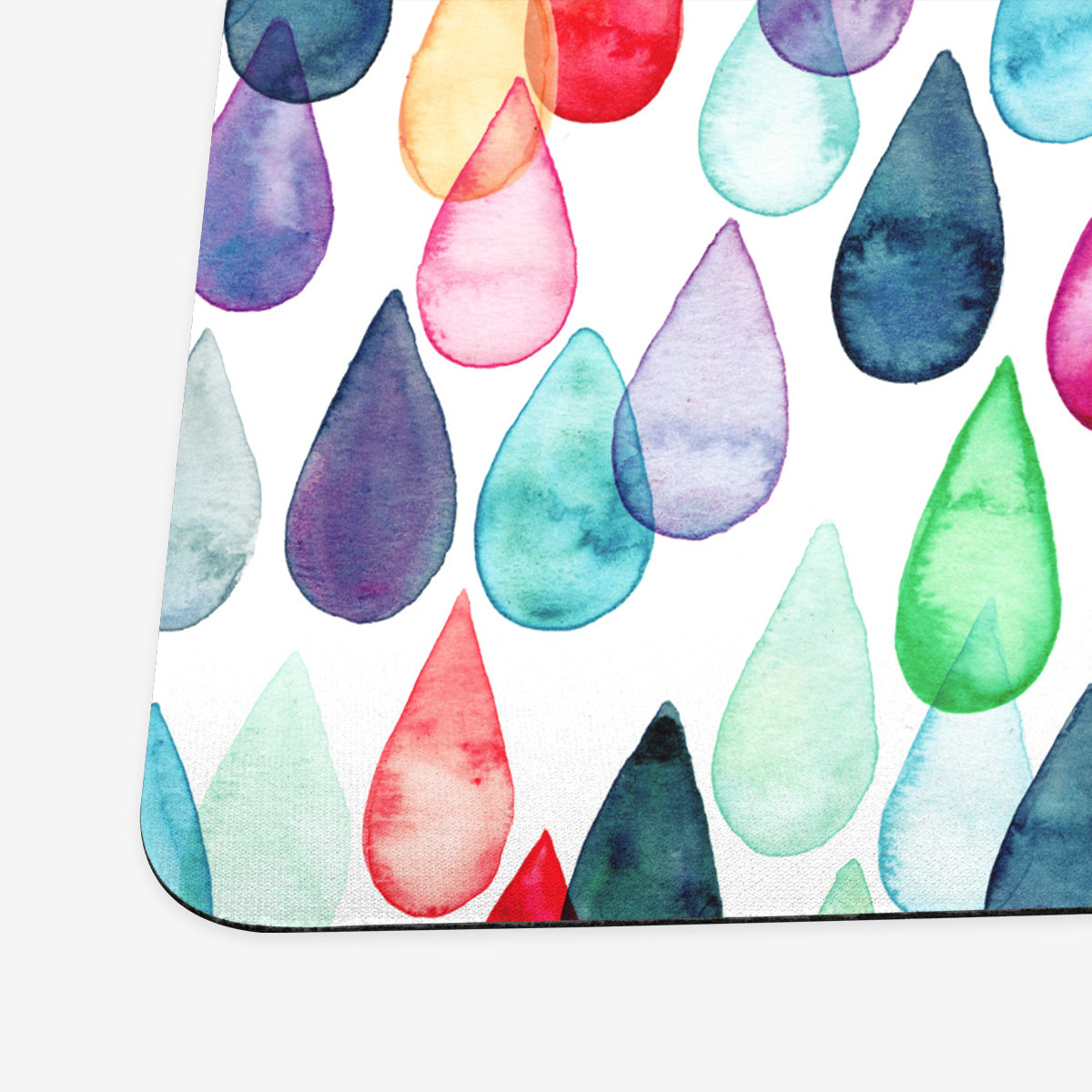 Watercolour Rainbow Drops Playmat - Premium Desk Mat from Inked Gaming - Just $34.99! Shop now at Game Crave Tournament Store
