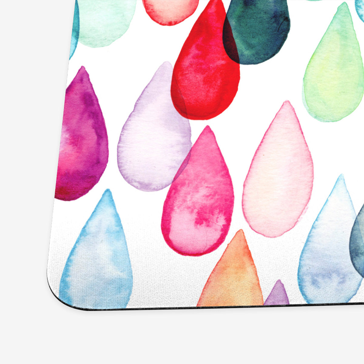 Watercolour Rainbow Drops Playmat - Premium Desk Mat from Inked Gaming - Just $34.99! Shop now at Game Crave Tournament Store
