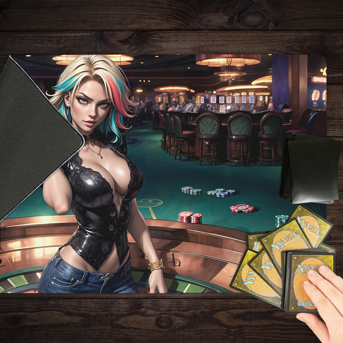 Sonya Ratley Brought Salt to the Table Playmat - Premium Playmat from Inked Gaming - Just $34.99! Shop now at Game Crave Tournament Store
