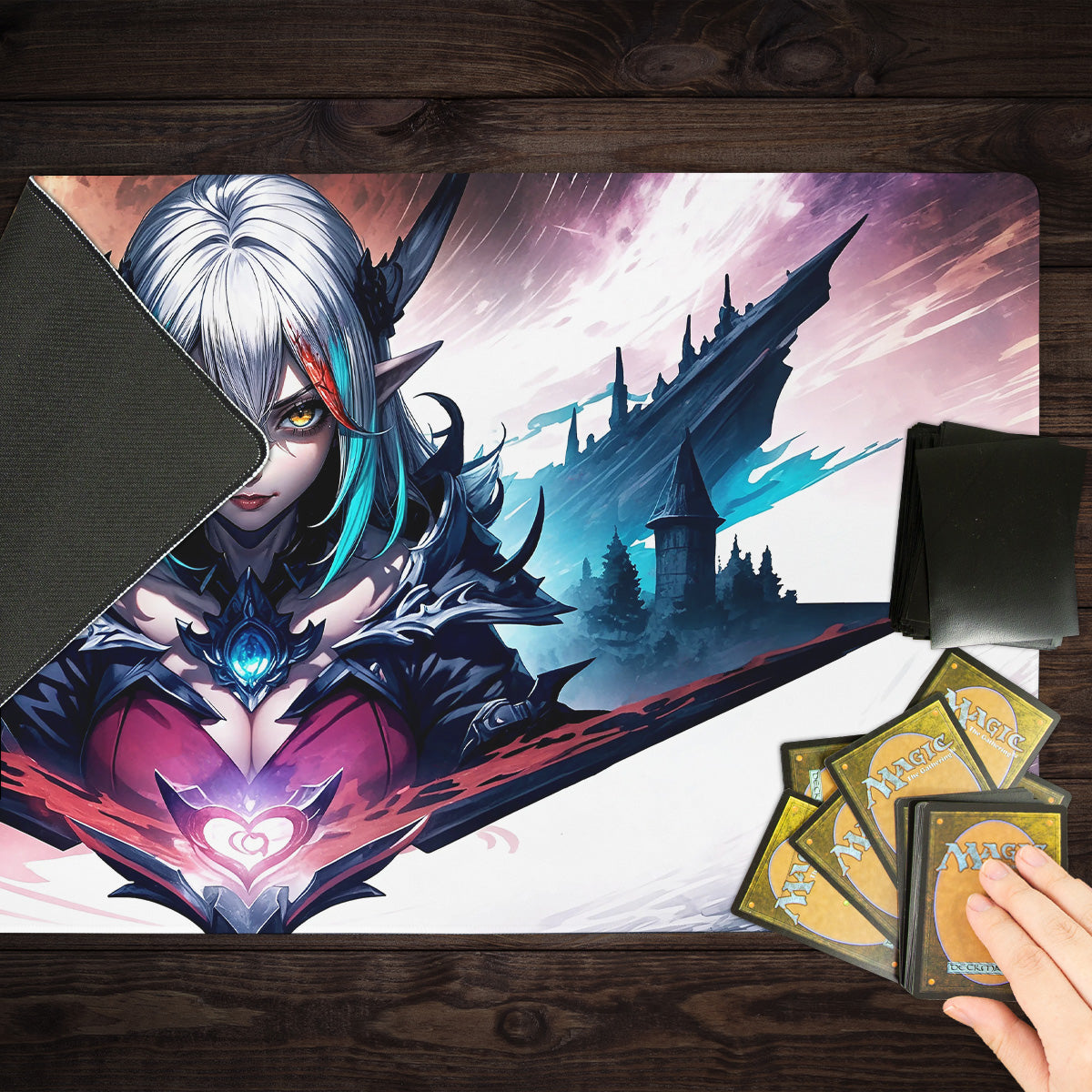 Tallrene's Tome of Desire Playmat - Premium Playmat from Inked Gaming - Just $34.99! Shop now at Game Crave Tournament Store