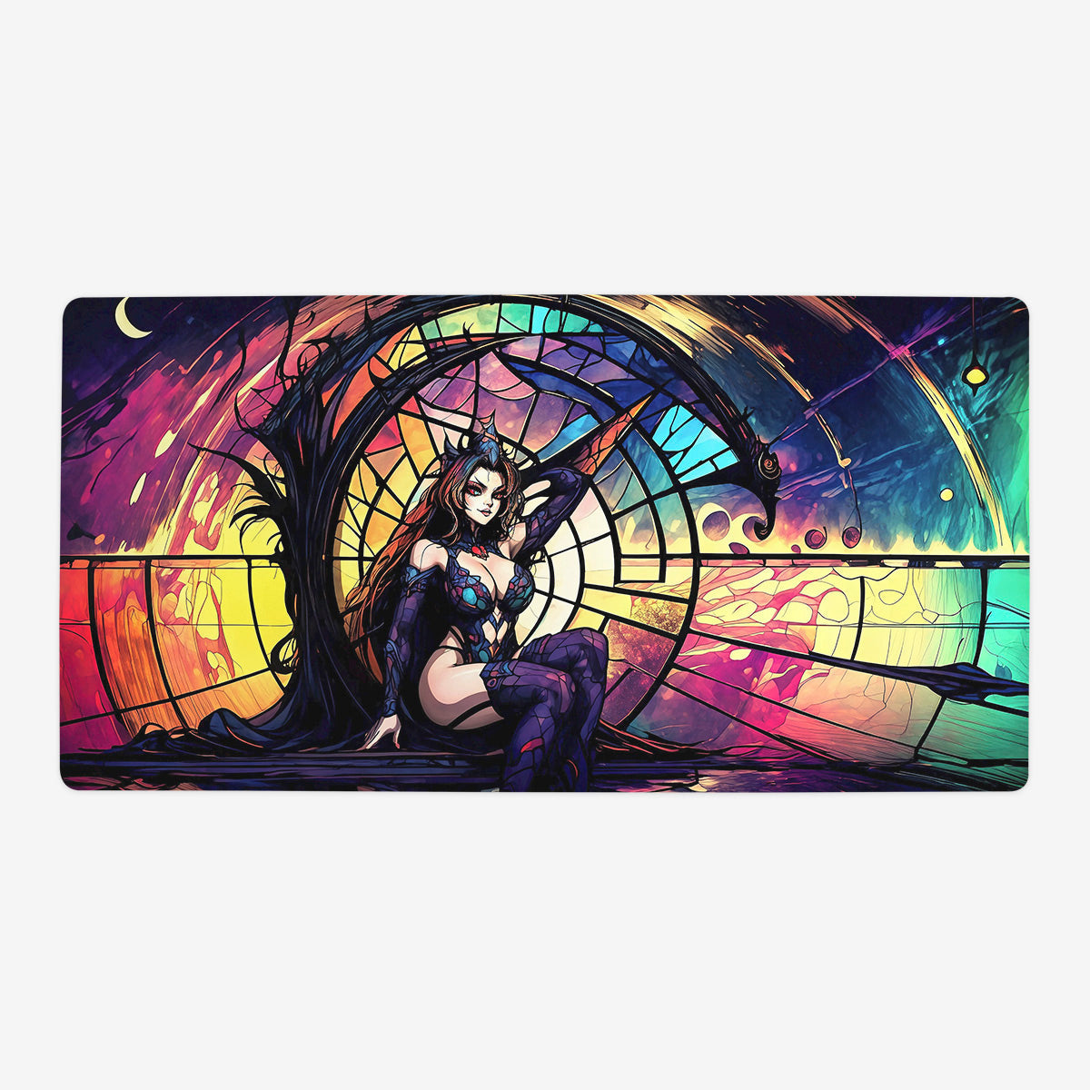 Tessa Under the Moon Playmat - Premium Playmat from Inked Gaming - Just $34.99! Shop now at Game Crave Tournament Store
