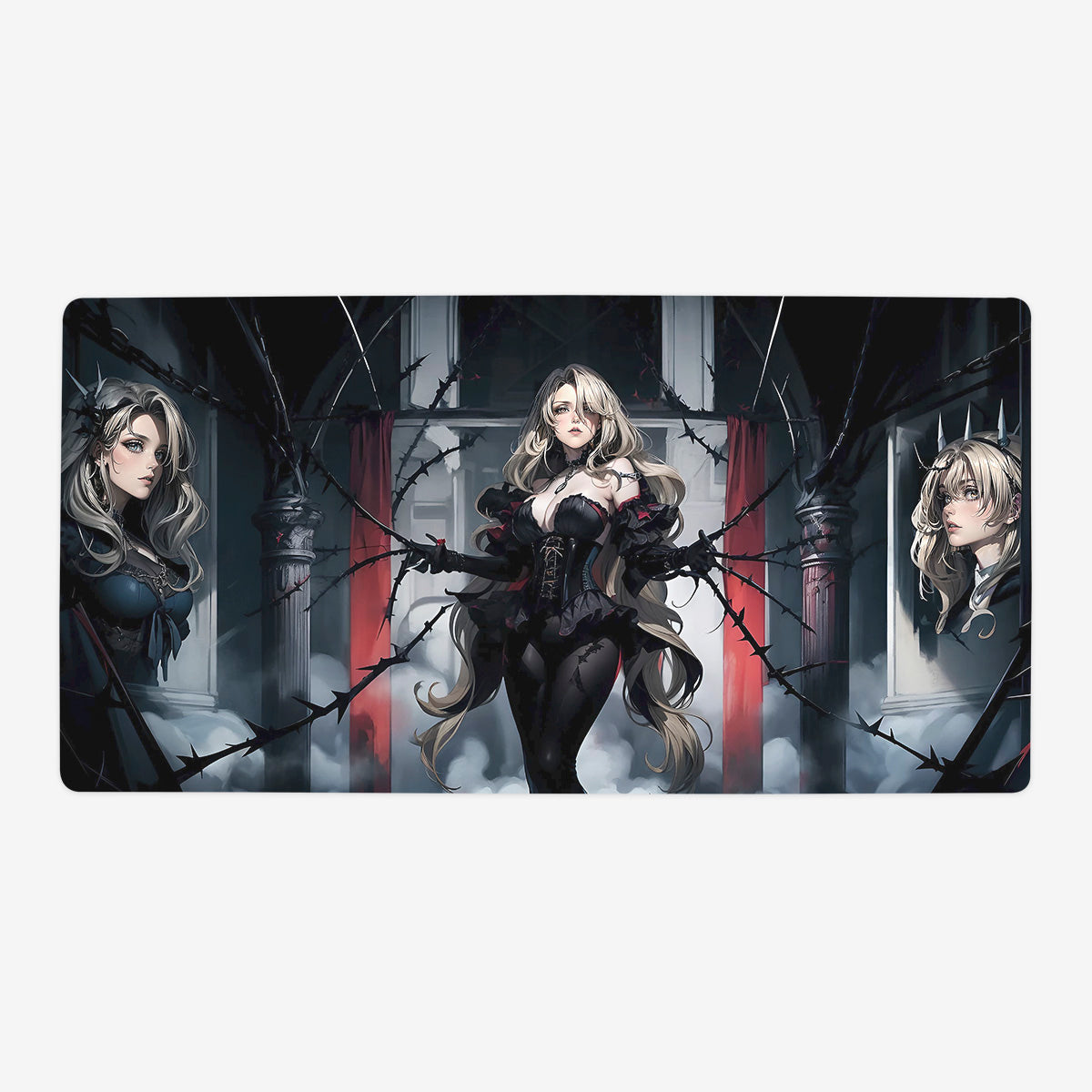 The Evil Queen of Thorns Playmat - Premium Playmat from Inked Gaming - Just $34.99! Shop now at Game Crave Tournament Store