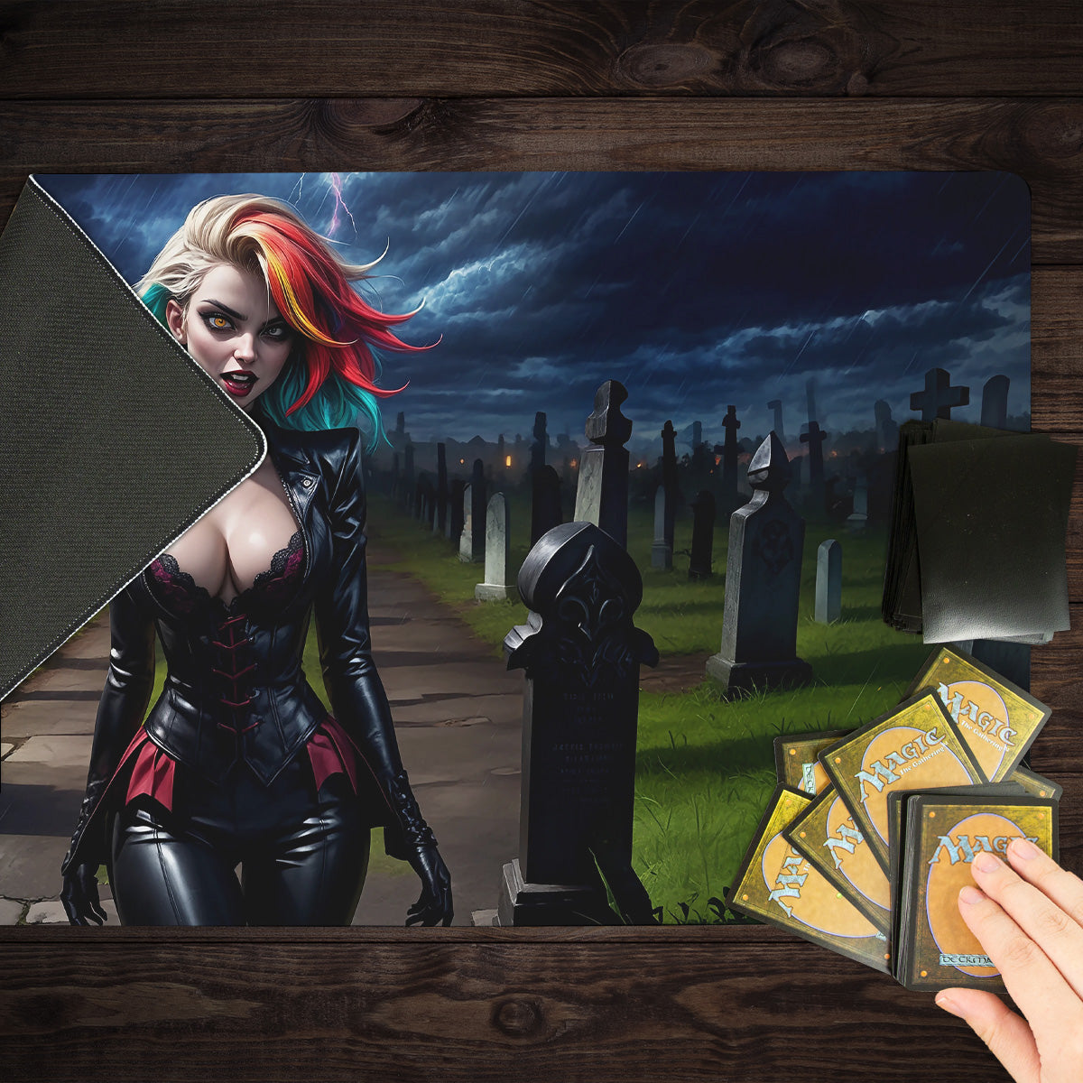 The Storm Is Coming Playmat - Premium Playmat from Inked Gaming - Just $34.99! Shop now at Game Crave Tournament Store