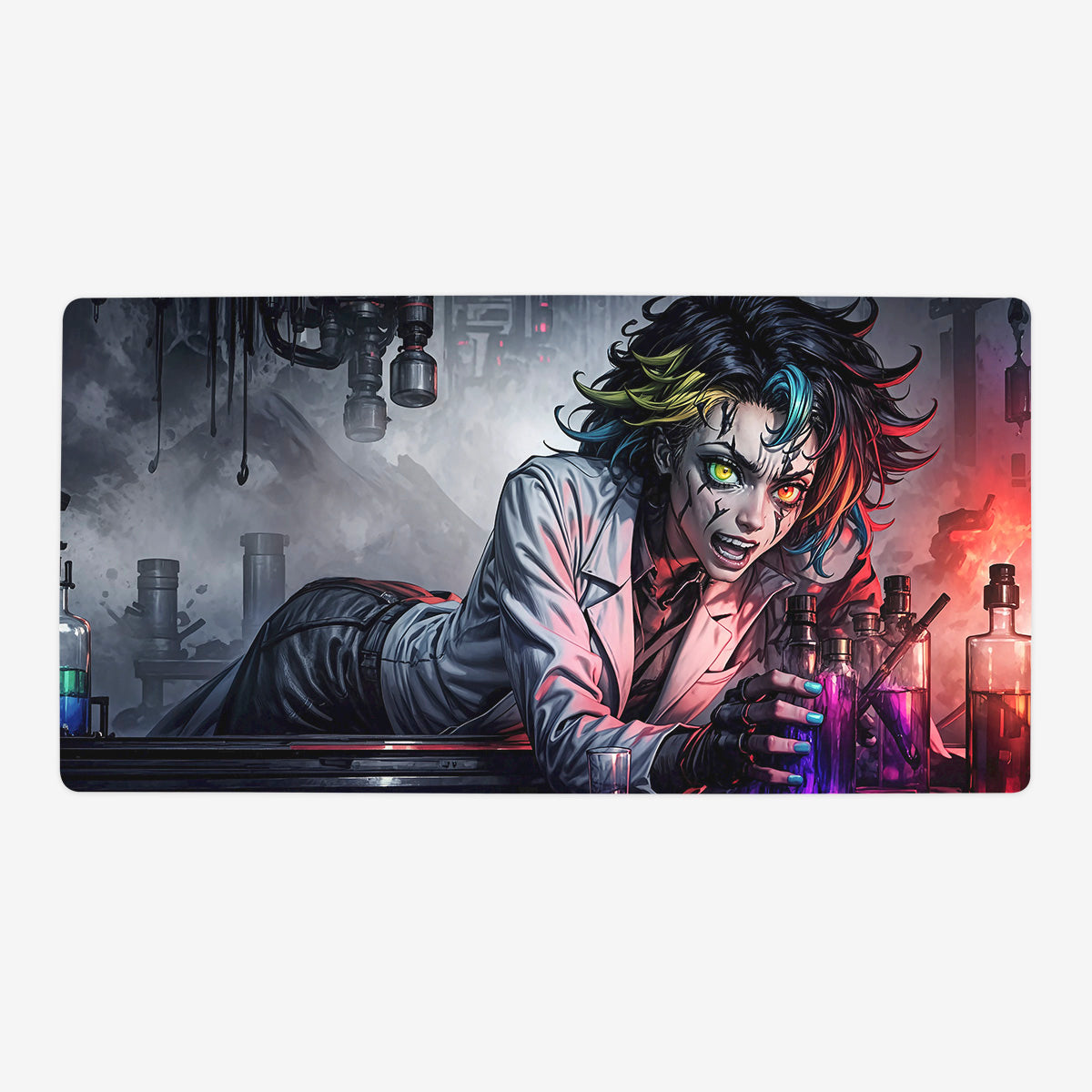 Time For Some Weird Science Playmat - Premium Playmat from Inked Gaming - Just $34.99! Shop now at Game Crave Tournament Store