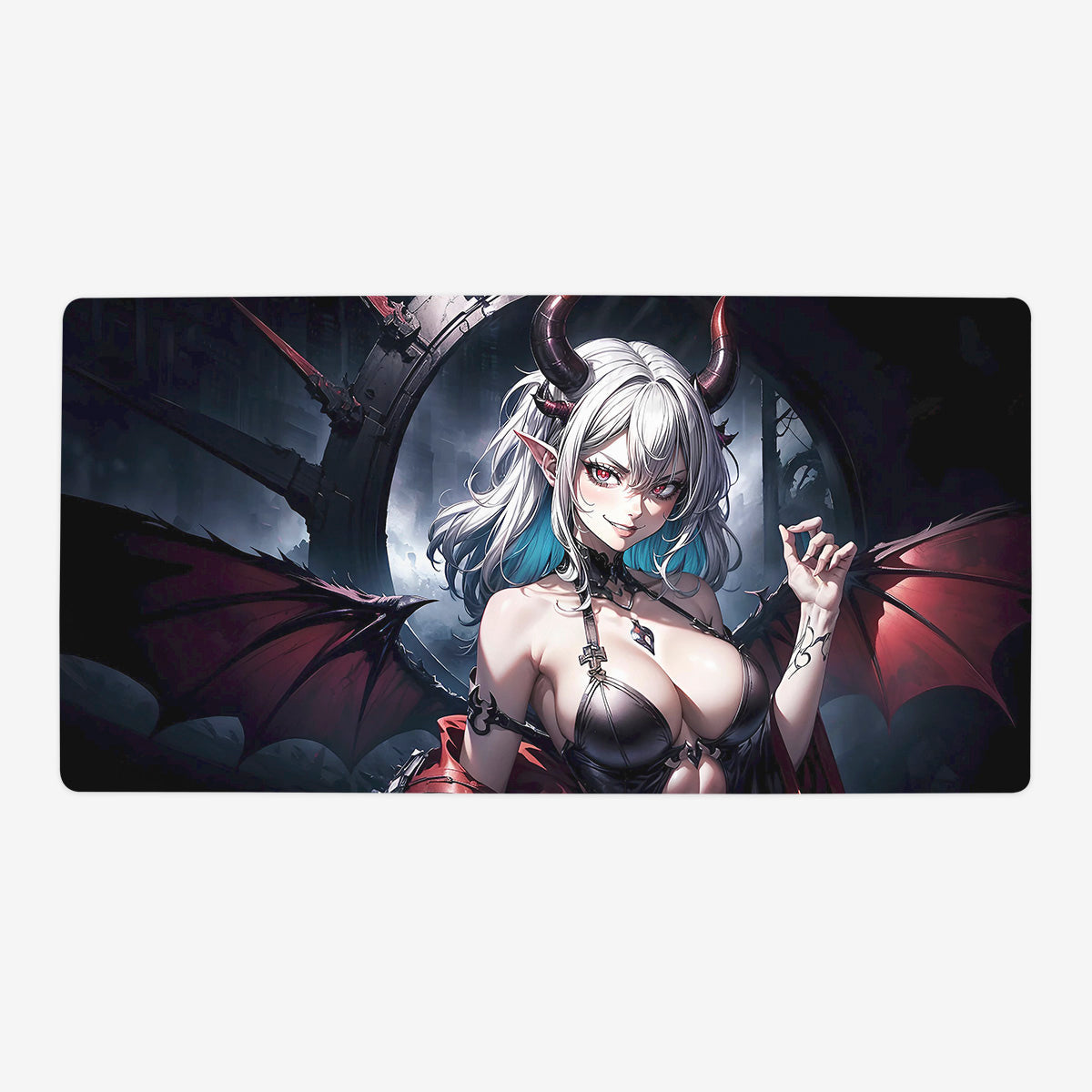 Vellista the Succubus Playmat - Premium Playmat from Inked Gaming - Just $34.99! Shop now at Game Crave Tournament Store