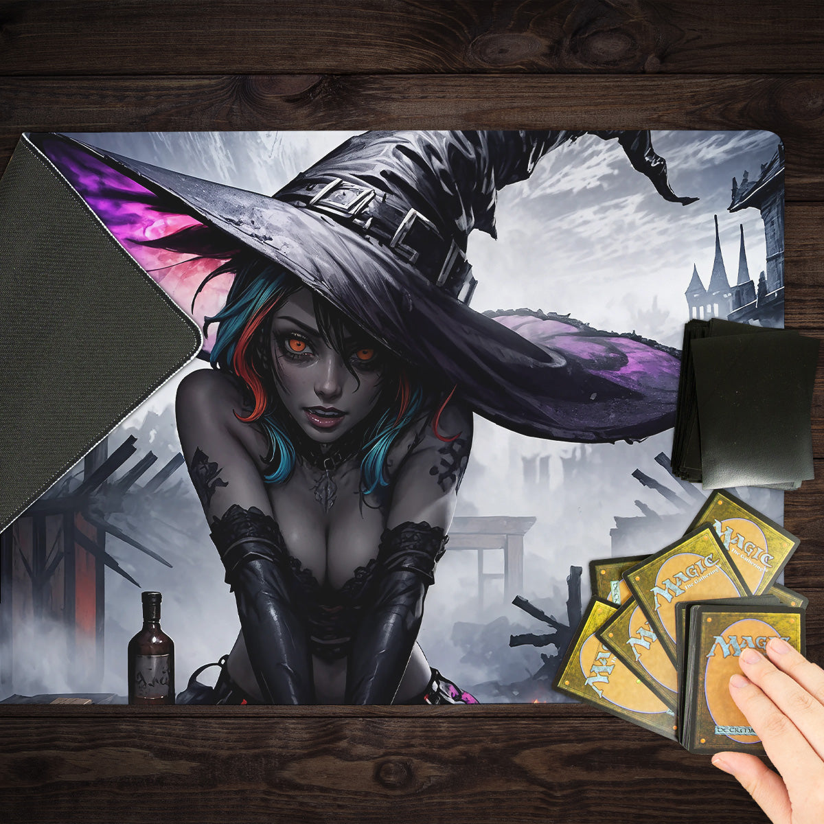 When The Magic Runs Out Playmat - Premium Playmat from Inked Gaming - Just $34.99! Shop now at Game Crave Tournament Store