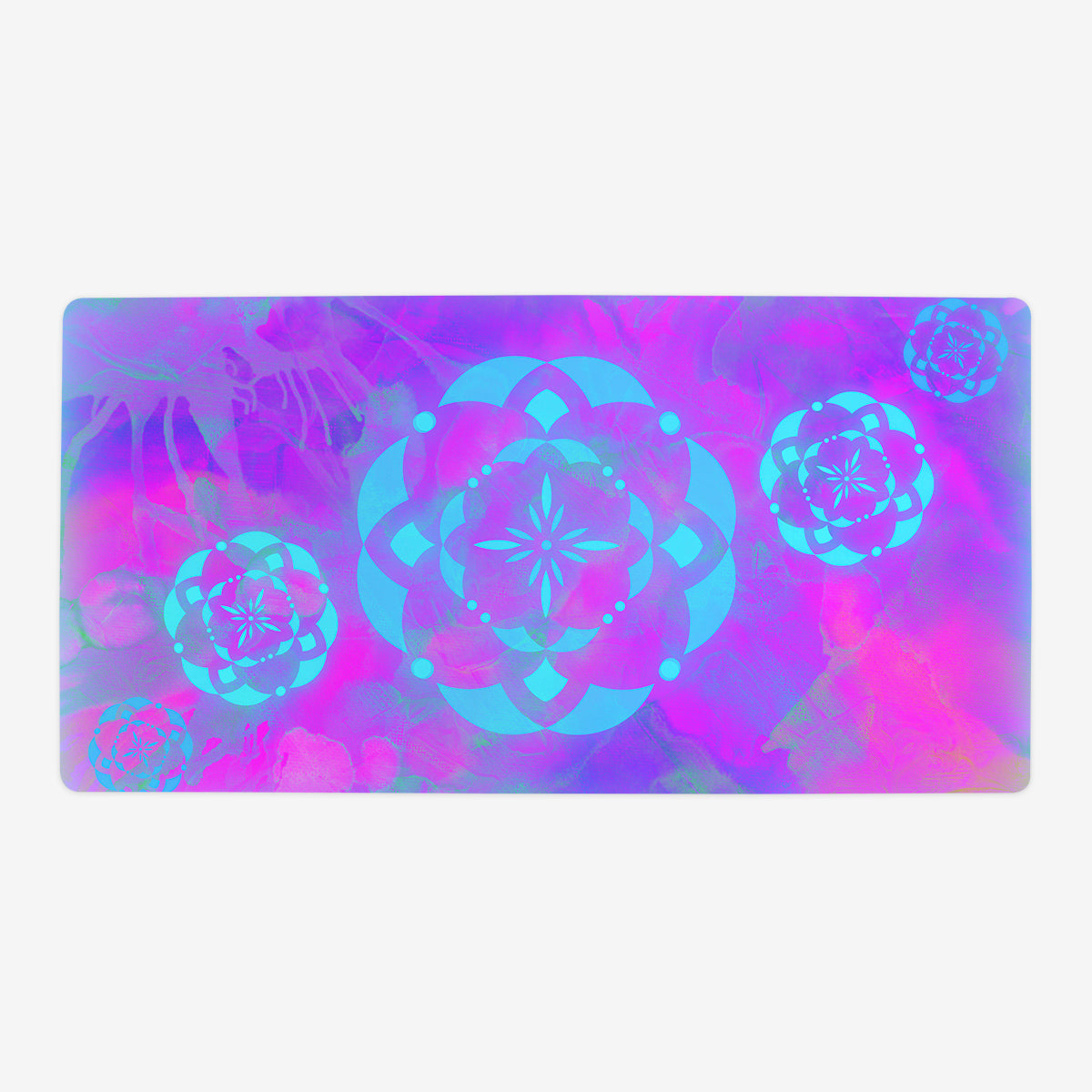 Unicorn Mandala Playmat - Premium Playmat from Inked Gaming - Just $34.99! Shop now at Game Crave Tournament Store