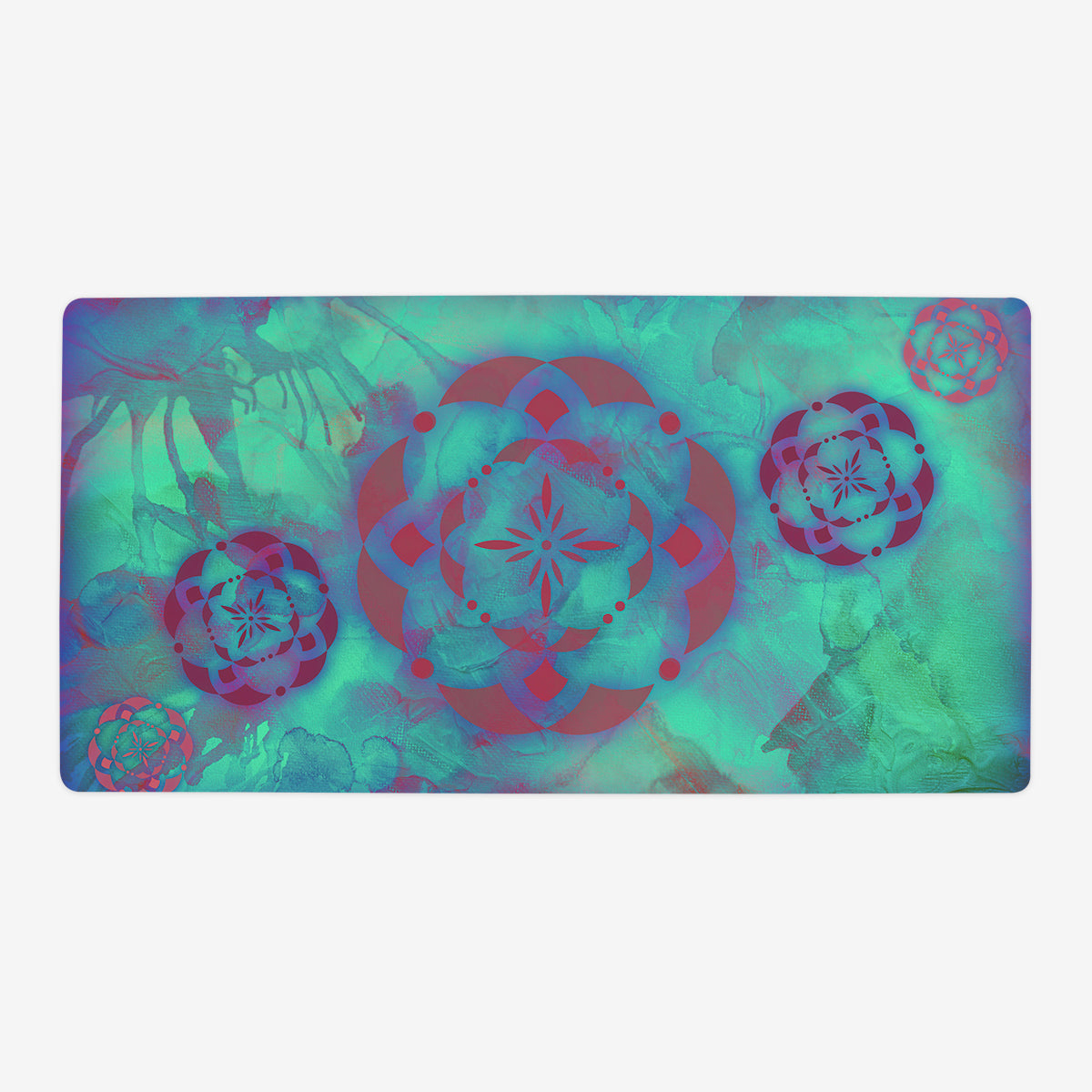 Unicorn Mandala Playmat - Premium Playmat from Inked Gaming - Just $34.99! Shop now at Game Crave Tournament Store