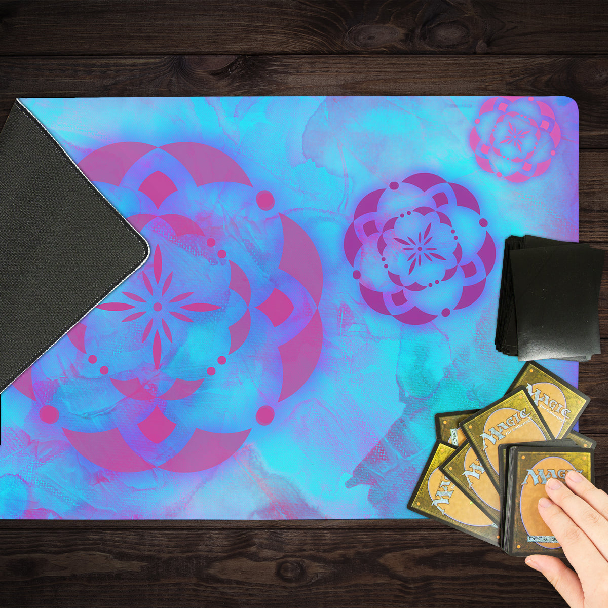 Unicorn Mandala Playmat - Premium Playmat from Inked Gaming - Just $34.99! Shop now at Game Crave Tournament Store