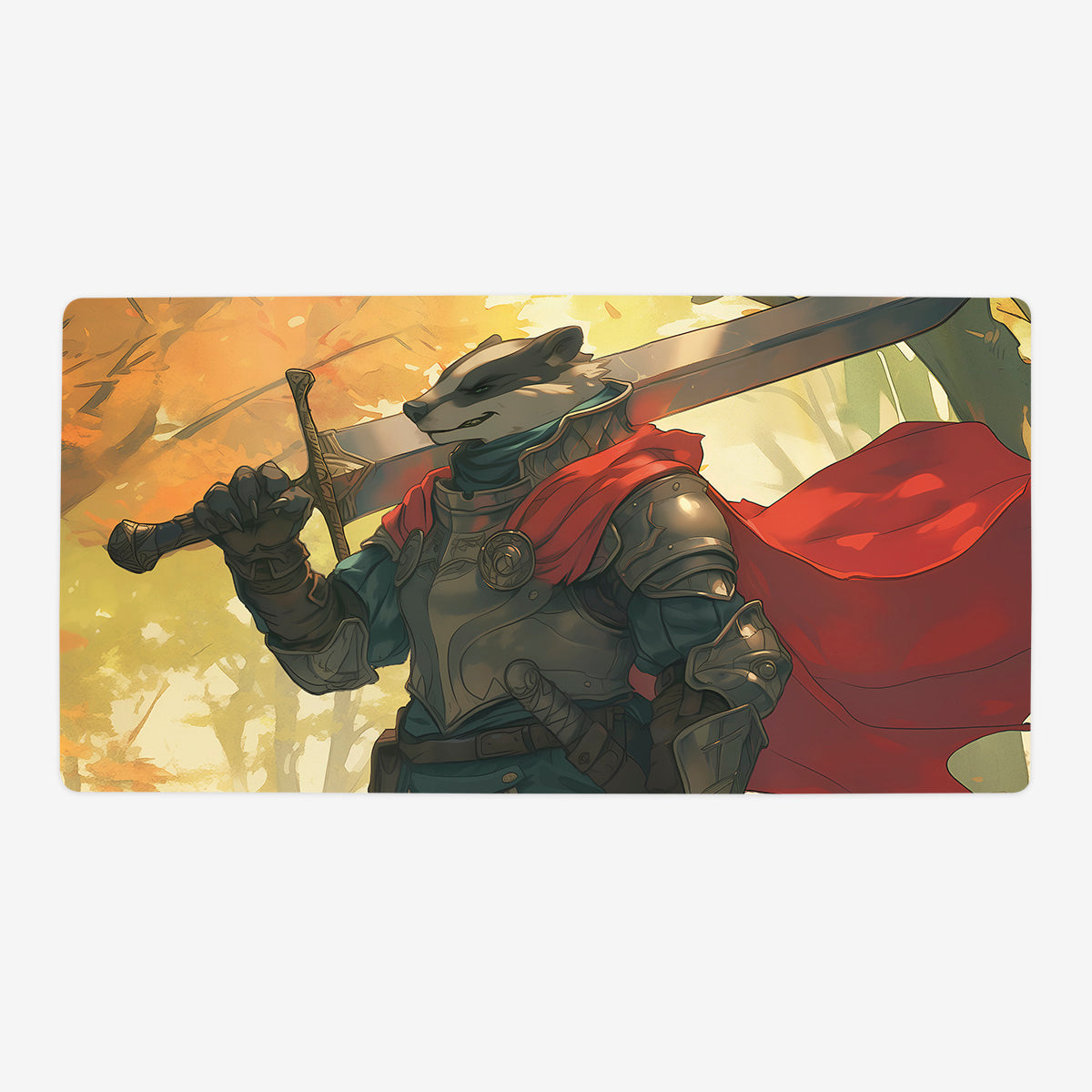 The Badger Lord Playmat - Premium Playmat from Inked Gaming - Just $34.99! Shop now at Game Crave Tournament Store