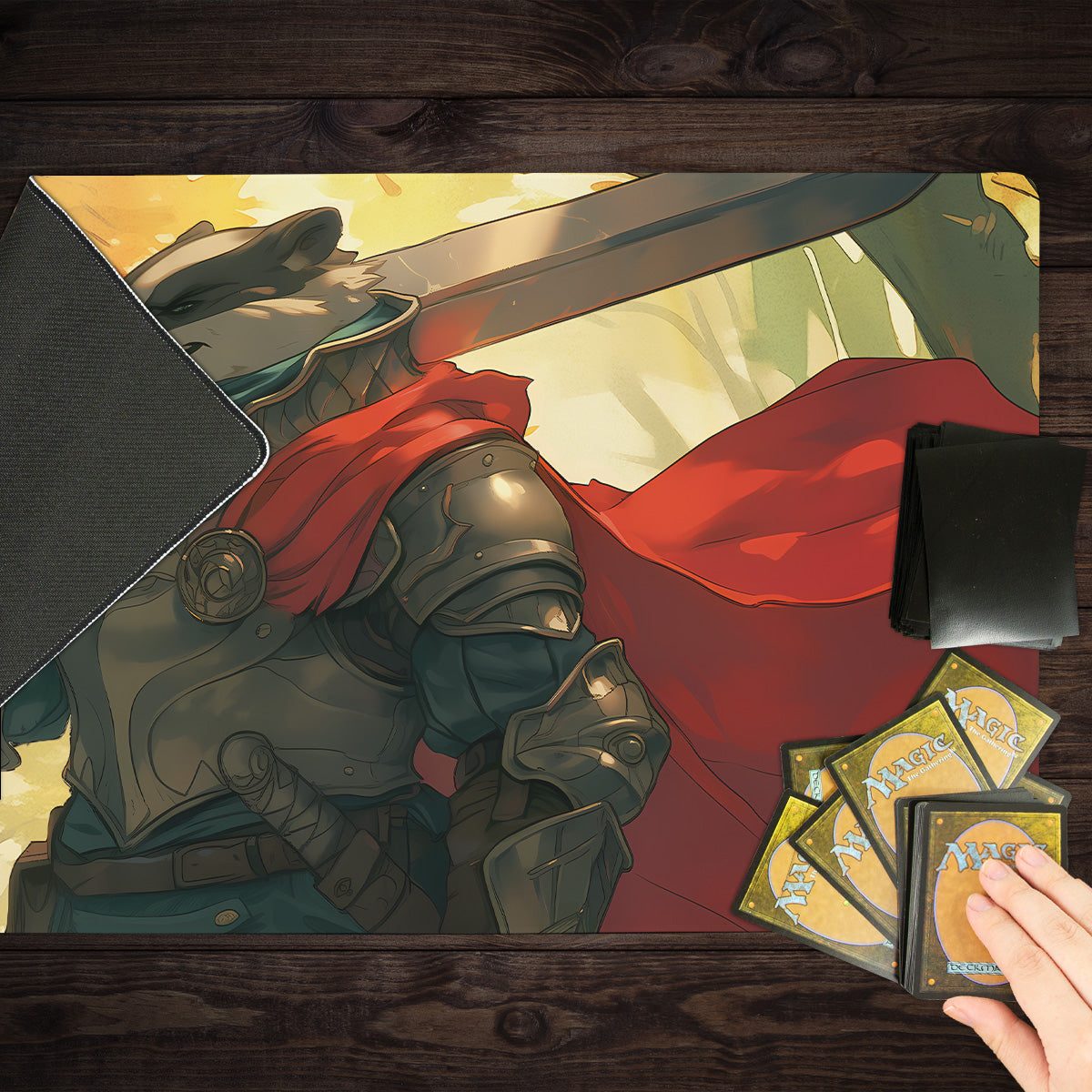 The Badger Lord Playmat - Premium Playmat from Inked Gaming - Just $34.99! Shop now at Game Crave Tournament Store