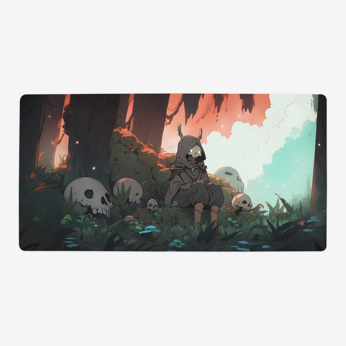 The Skeleton Shepherd Playmat - Premium Playmat from Inked Gaming - Just $34.99! Shop now at Game Crave Tournament Store