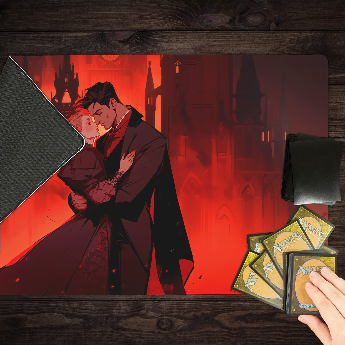 The Vampire Betrothed Playmat - Premium Playmat from Inked Gaming - Just $34.99! Shop now at Game Crave Tournament Store
