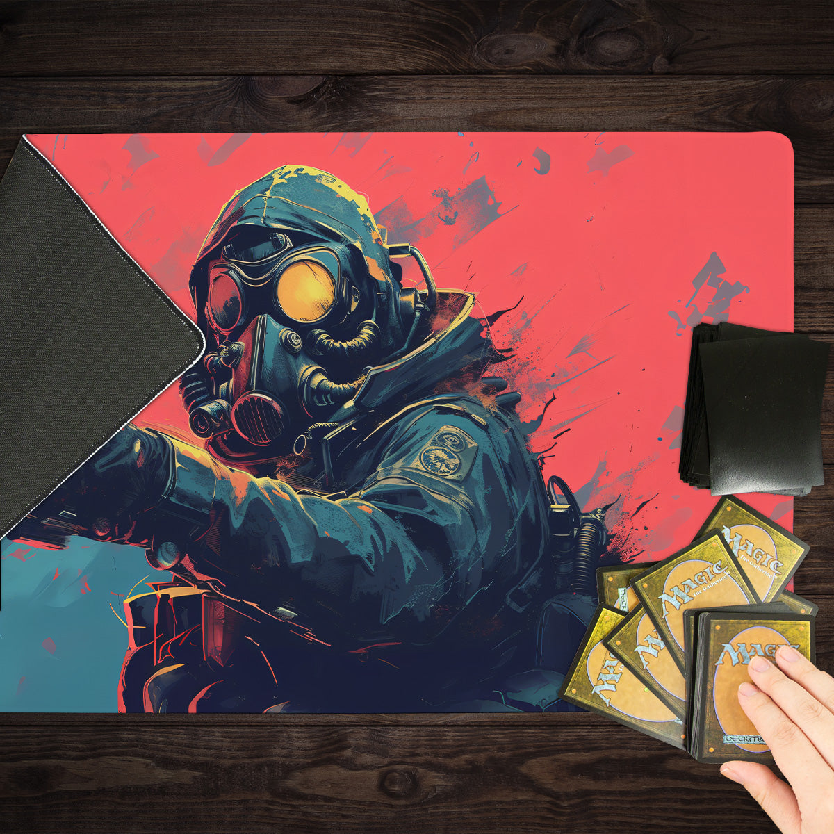 Wasteland Scavenger Playmat - Premium Playmat from Inked Gaming - Just $34.99! Shop now at Game Crave Tournament Store