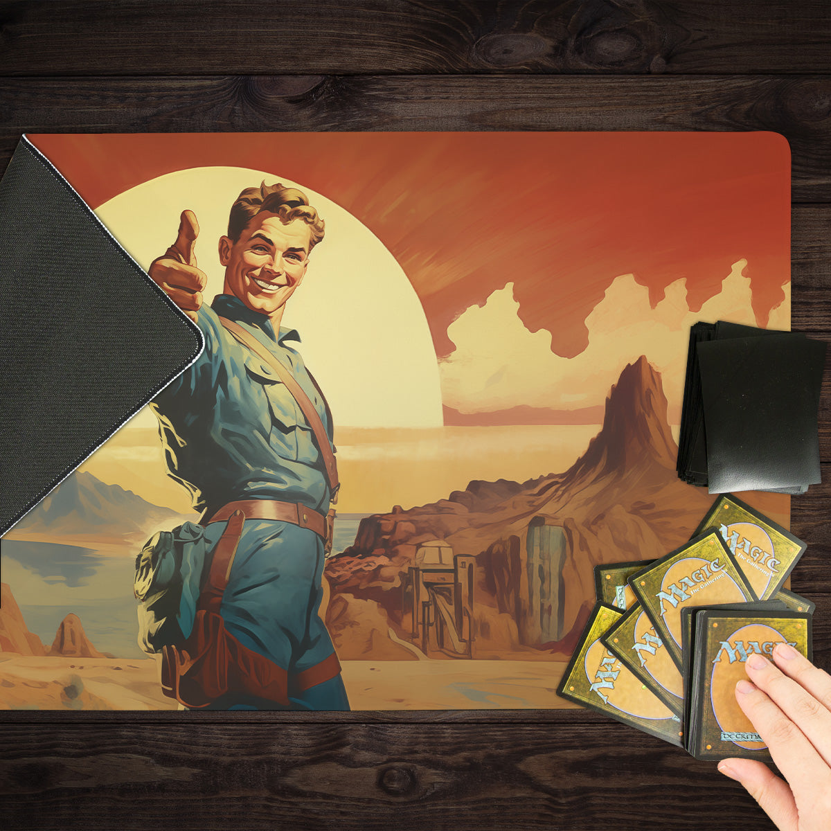 We Can Rebuild Playmat - Premium Playmat from Inked Gaming - Just $34.99! Shop now at Game Crave Tournament Store