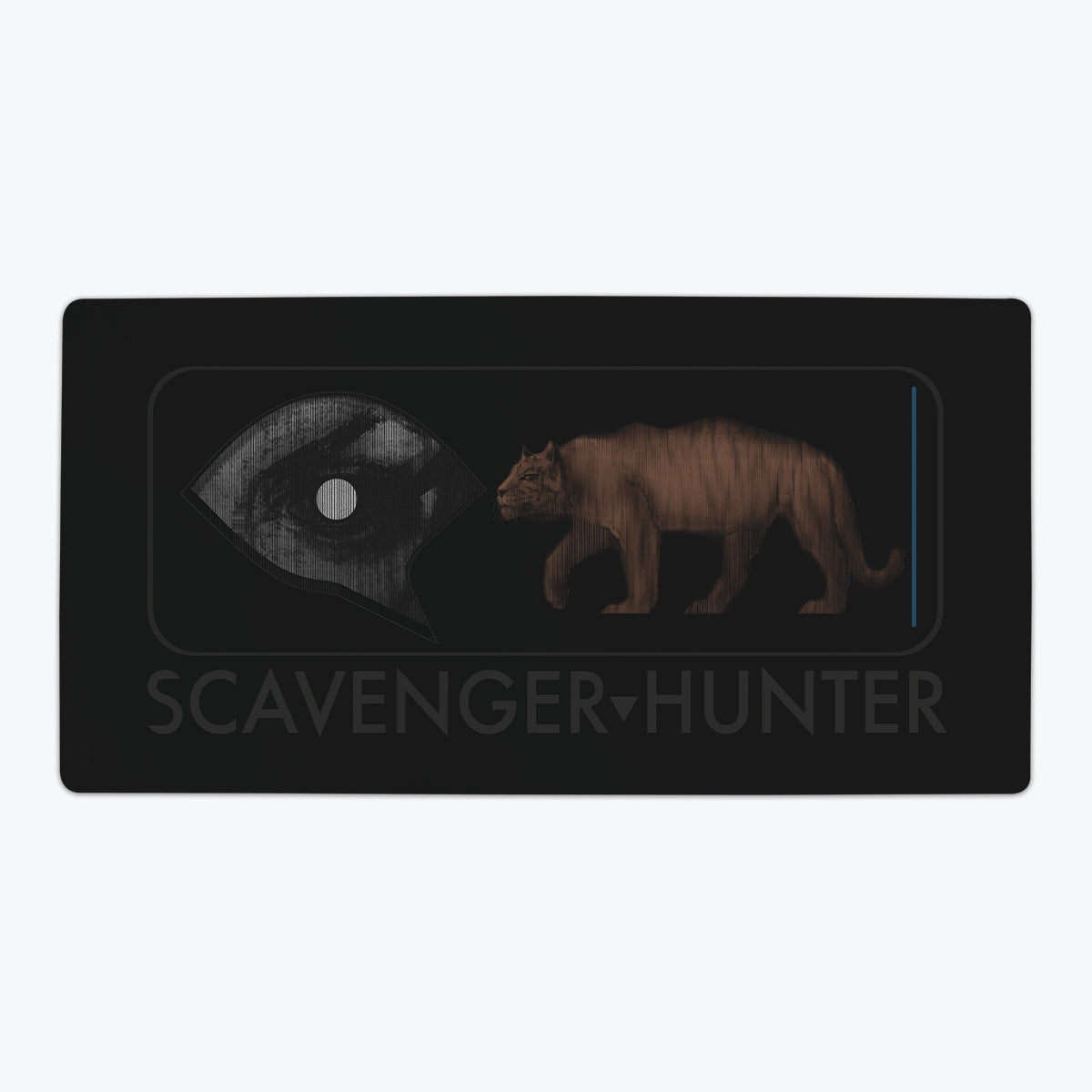 Tiger Eye ScavengerxHunter Playmat - Premium Playmat from Inked Gaming - Just $34.99! Shop now at Game Crave Tournament Store