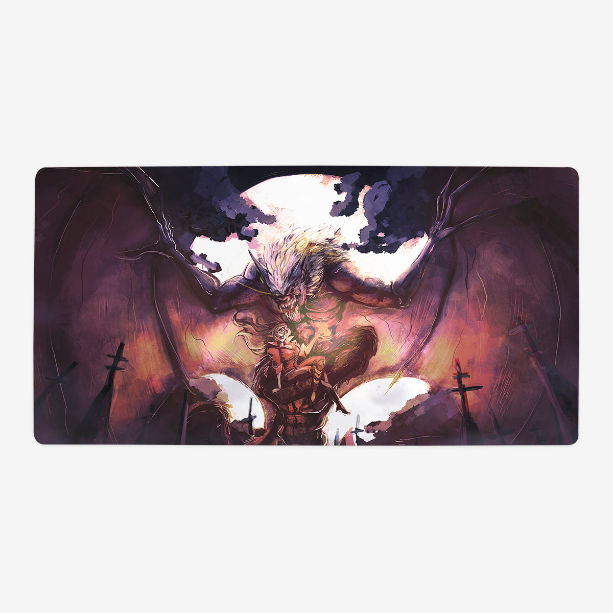 Vampire's Awakening Playmat - Premium Playmat from Inked Gaming - Just $34.99! Shop now at Game Crave Tournament Store