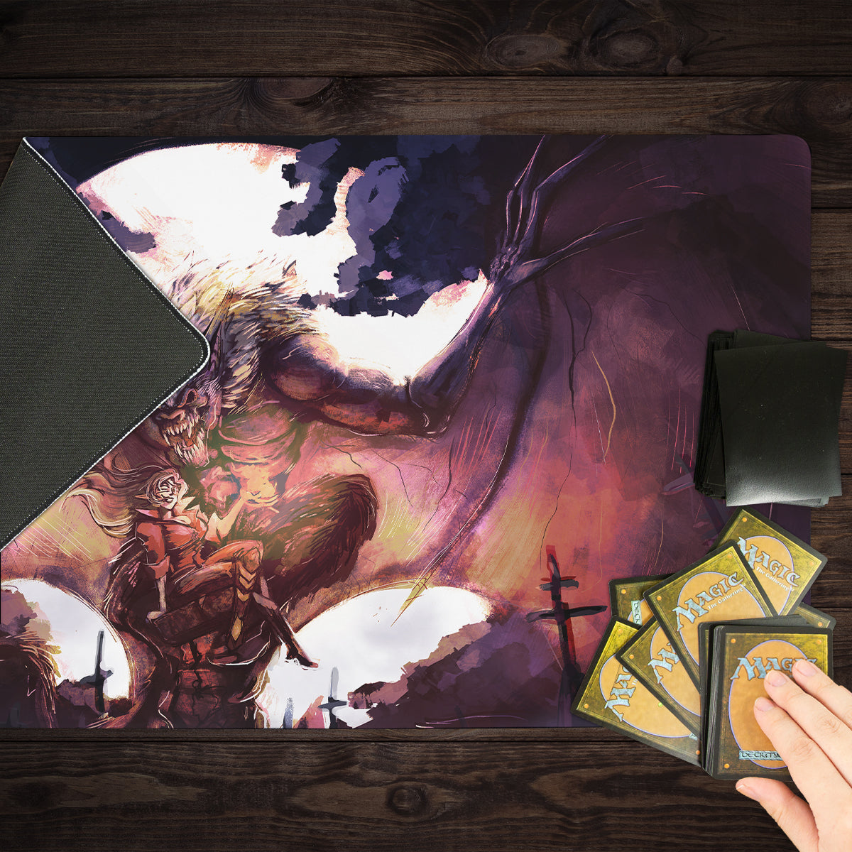 Vampire's Awakening Playmat - Premium Playmat from Inked Gaming - Just $34.99! Shop now at Game Crave Tournament Store