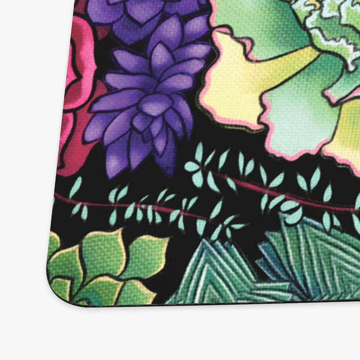 Succulent Plant Pattern Playmat - Premium Playmat from Inked Gaming - Just $34.99! Shop now at Game Crave Tournament Store