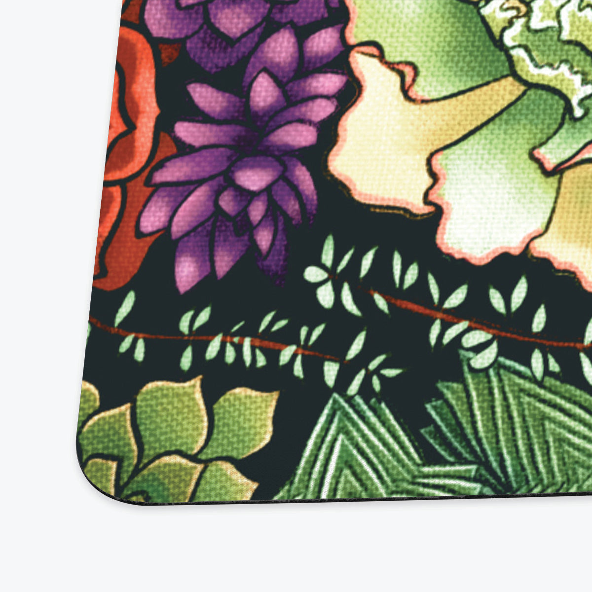 Succulent Plant Pattern Playmat - Premium Playmat from Inked Gaming - Just $34.99! Shop now at Game Crave Tournament Store
