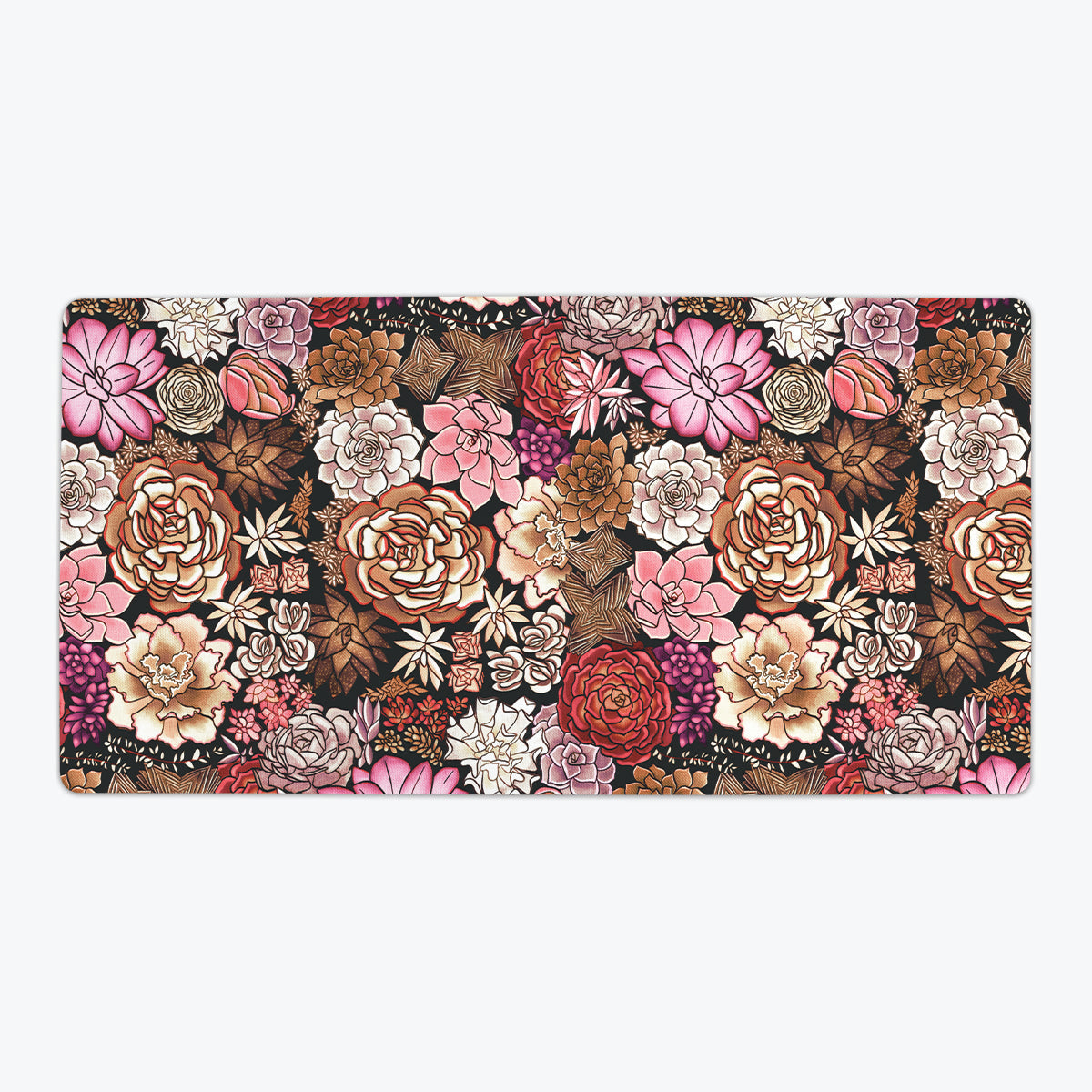 Succulent Plant Pattern Playmat - Premium Playmat from Inked Gaming - Just $34.99! Shop now at Game Crave Tournament Store