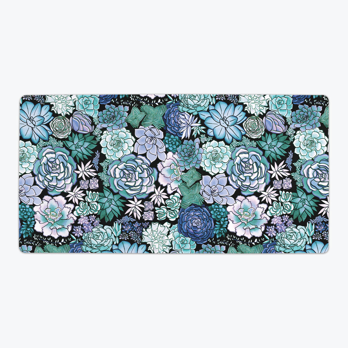 Succulent Plant Pattern Playmat - Premium Playmat from Inked Gaming - Just $34.99! Shop now at Game Crave Tournament Store