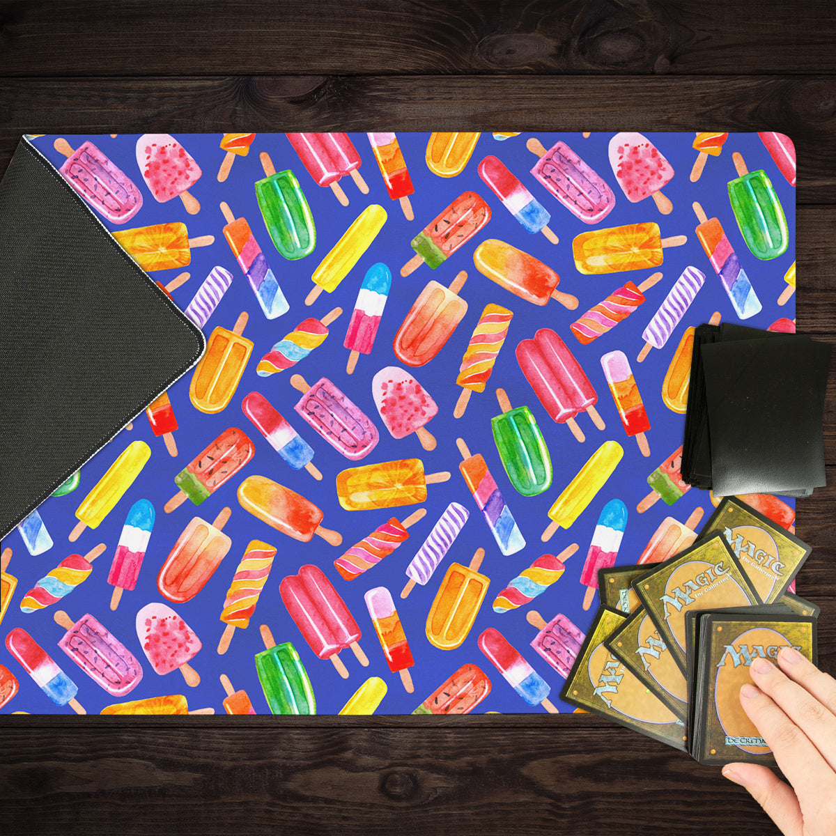 Summer Punch Ice Pops Playmat - Premium Desk Mat from Inked Gaming - Just $34.99! Shop now at Game Crave Tournament Store