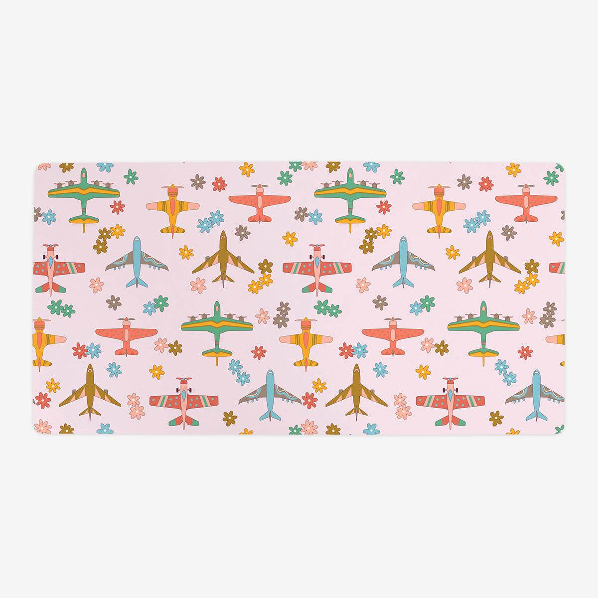 Vintage Airplanes Playmat - Premium Desk Mat from Inked Gaming - Just $34.99! Shop now at Game Crave Tournament Store