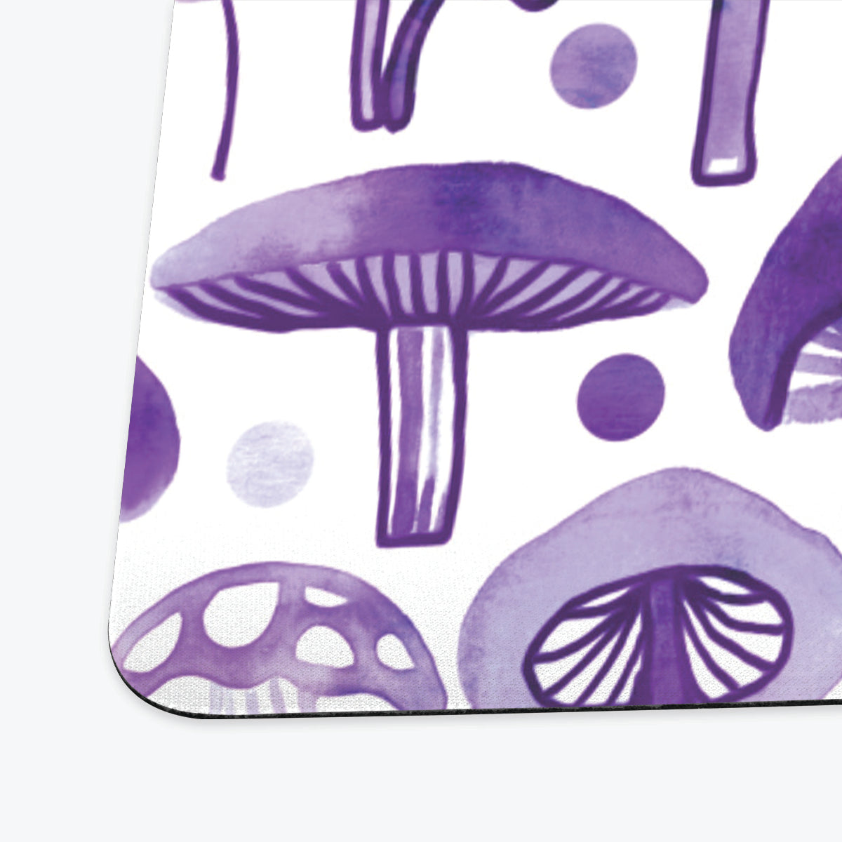Watercolor Mushrooms Playmat - Premium Playmat from Inked Gaming - Just $39.99! Shop now at Game Crave Tournament Store