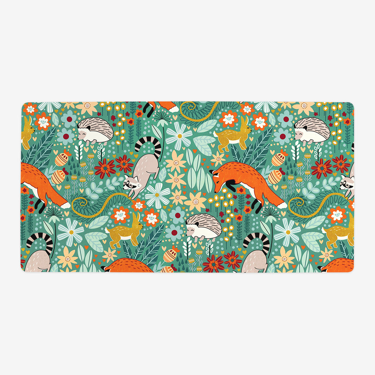 Textured Woodland Pattern Playmat - Premium Playmat from Inked Gaming - Just $34.99! Shop now at Game Crave Tournament Store